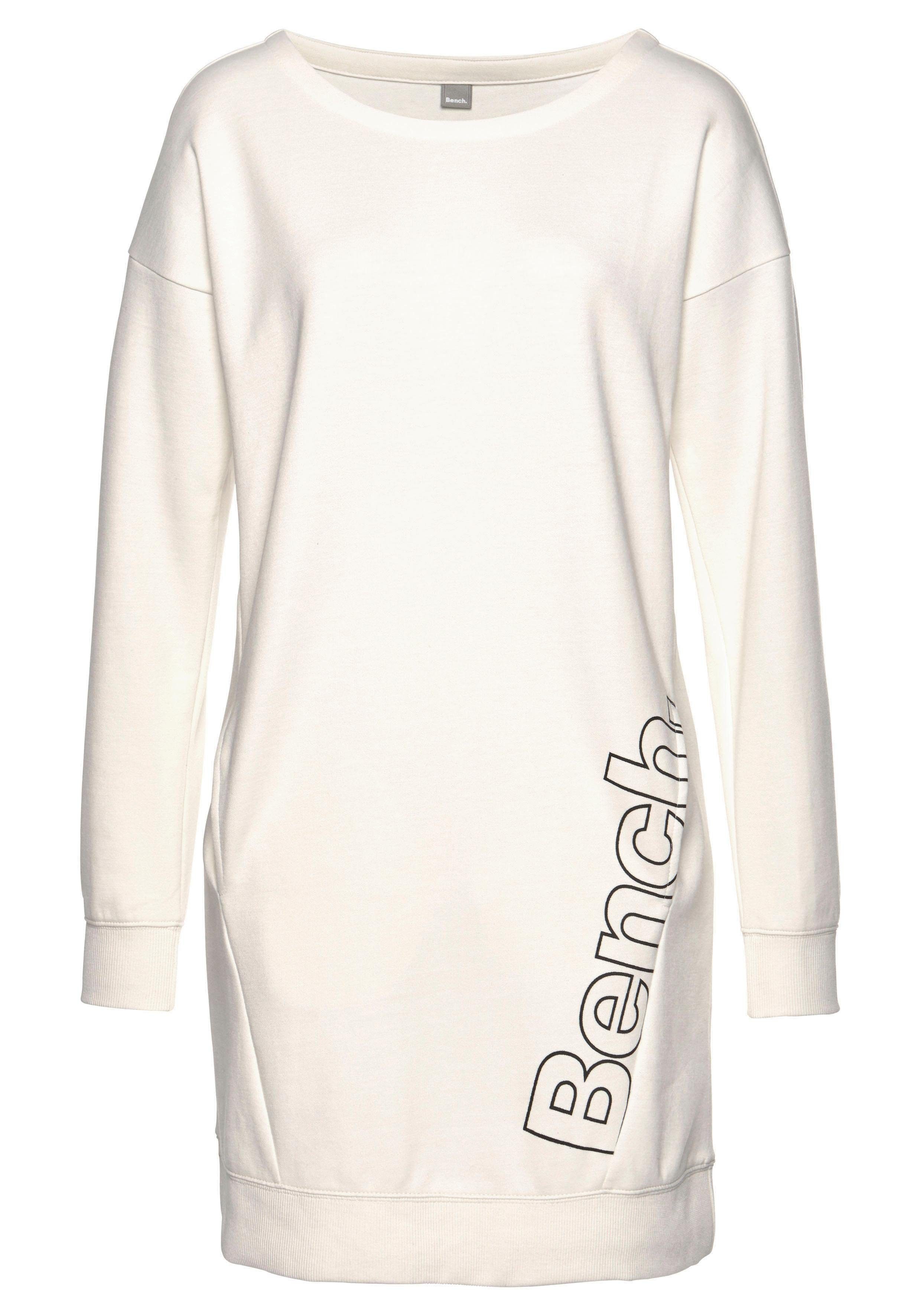 Bench. Loungewear Sweatkleid mit seitlichem Logoprint, Loungewear