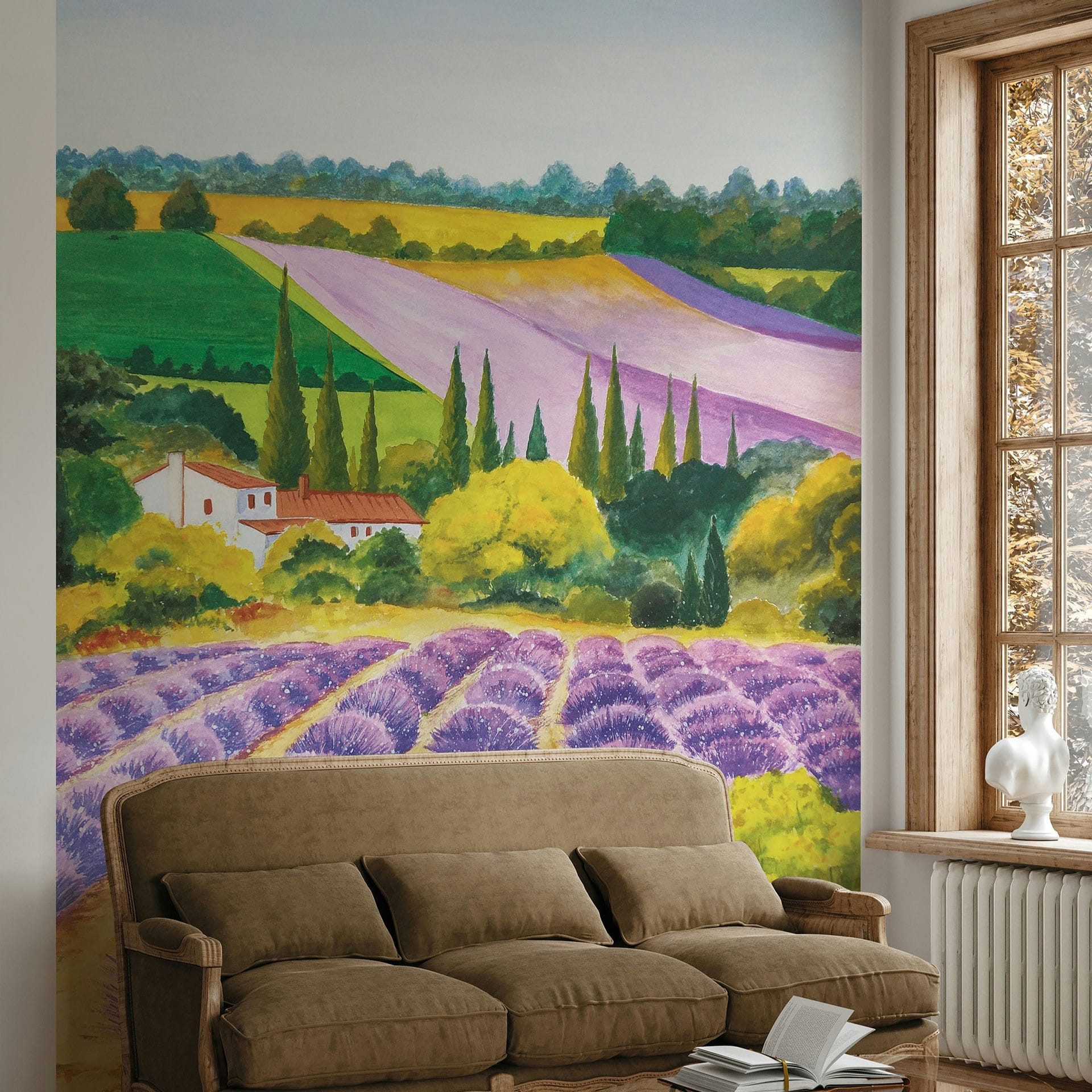 Marburg Fototapete Basic 3, Motiv, für Wohnzimmer Schlafzimmer Küche
