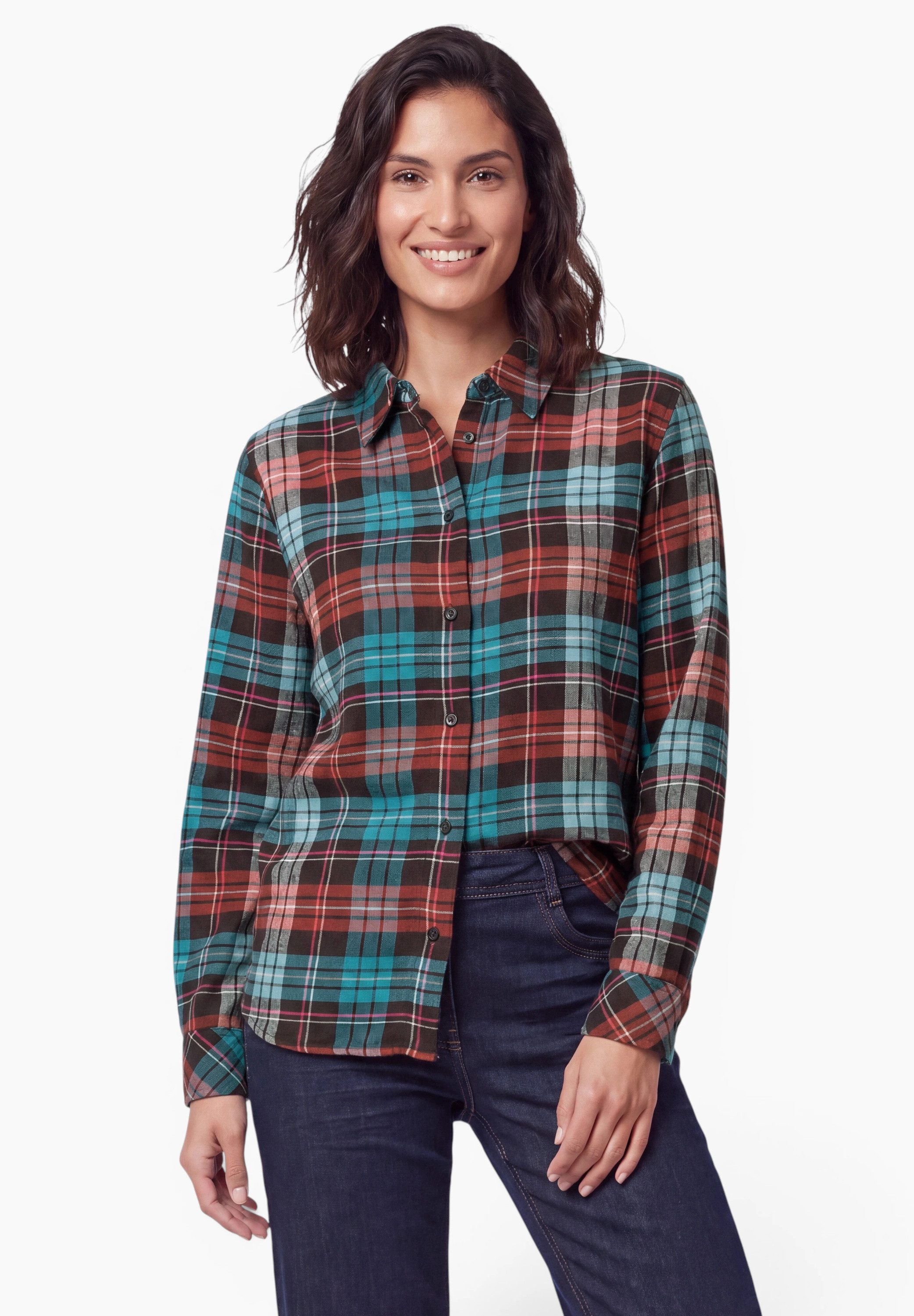 CECIL Karobluse mit Karomuster