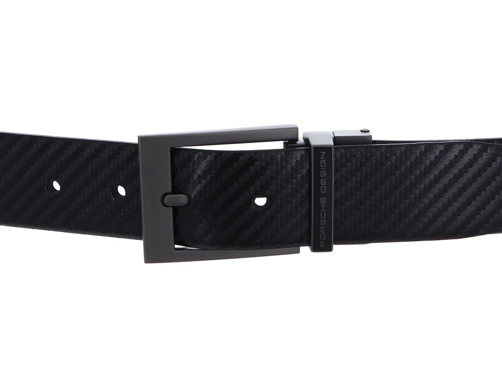 PORSCHE Design Ledergürtel Business Traveller Buckle Belt Reversible 3,5 aus echtem Rindsleder