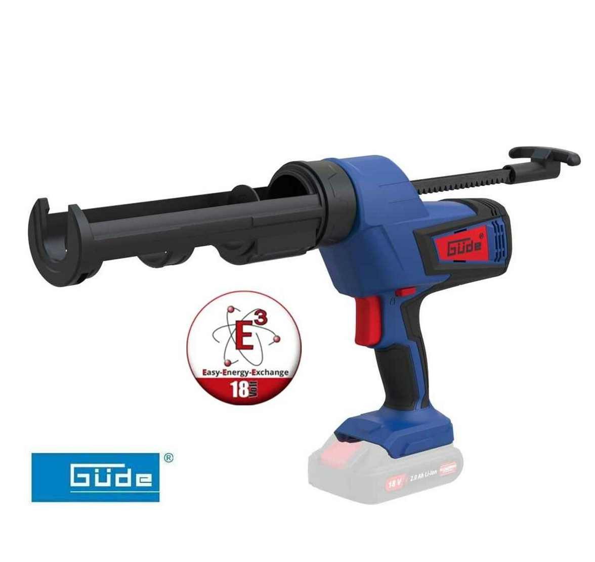 Güde Akku-Kartuschenpistole Güde Akku Kartuschenpresse 18V (ohne Akku / Ladegerät Silikonpistole