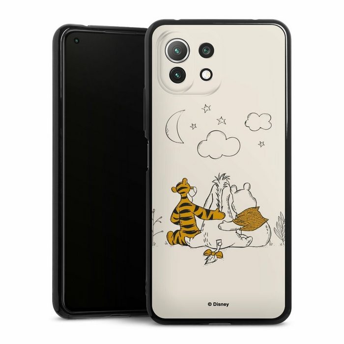 DeinDesign Handyhülle Winnie Puuh Offizielles Lizenzprodukt Disney Best Friends in Nature Xiaomi Mi 11 Lite Silikon Hülle Bumper Case Handy Schutzhülle