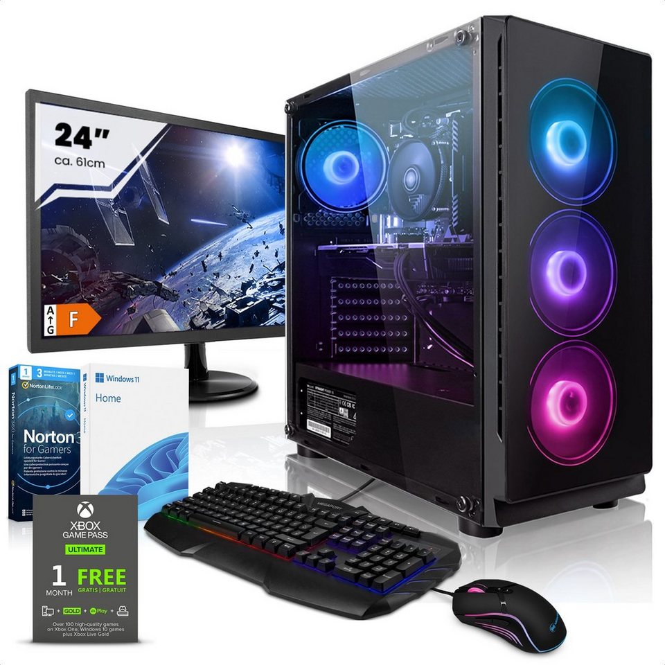 Megaport Gaming-PC-Komplettsystem (24