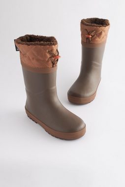 Next Thinsulate gefütterte Gummistiefel mit Umschlag Gummistiefel (1-tlg)