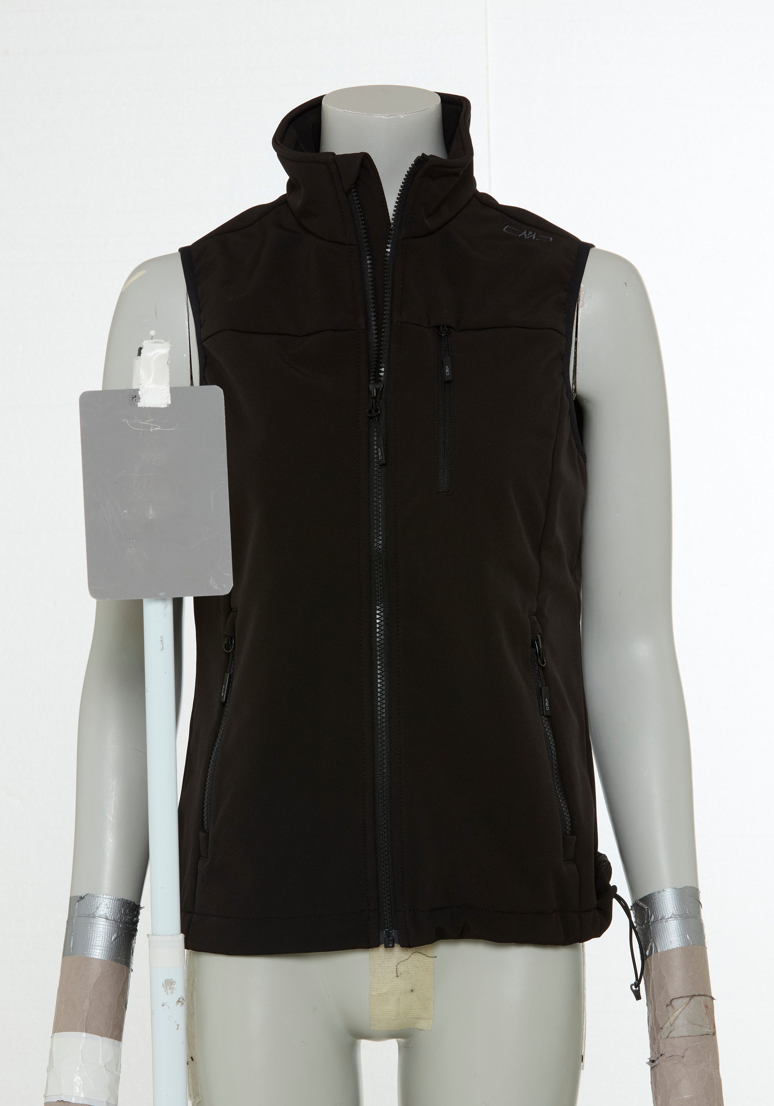 CMP Softshellweste WOMAN VEST für Wandern und andere Outdoor-Aktivitäten, Westen-Schnitt