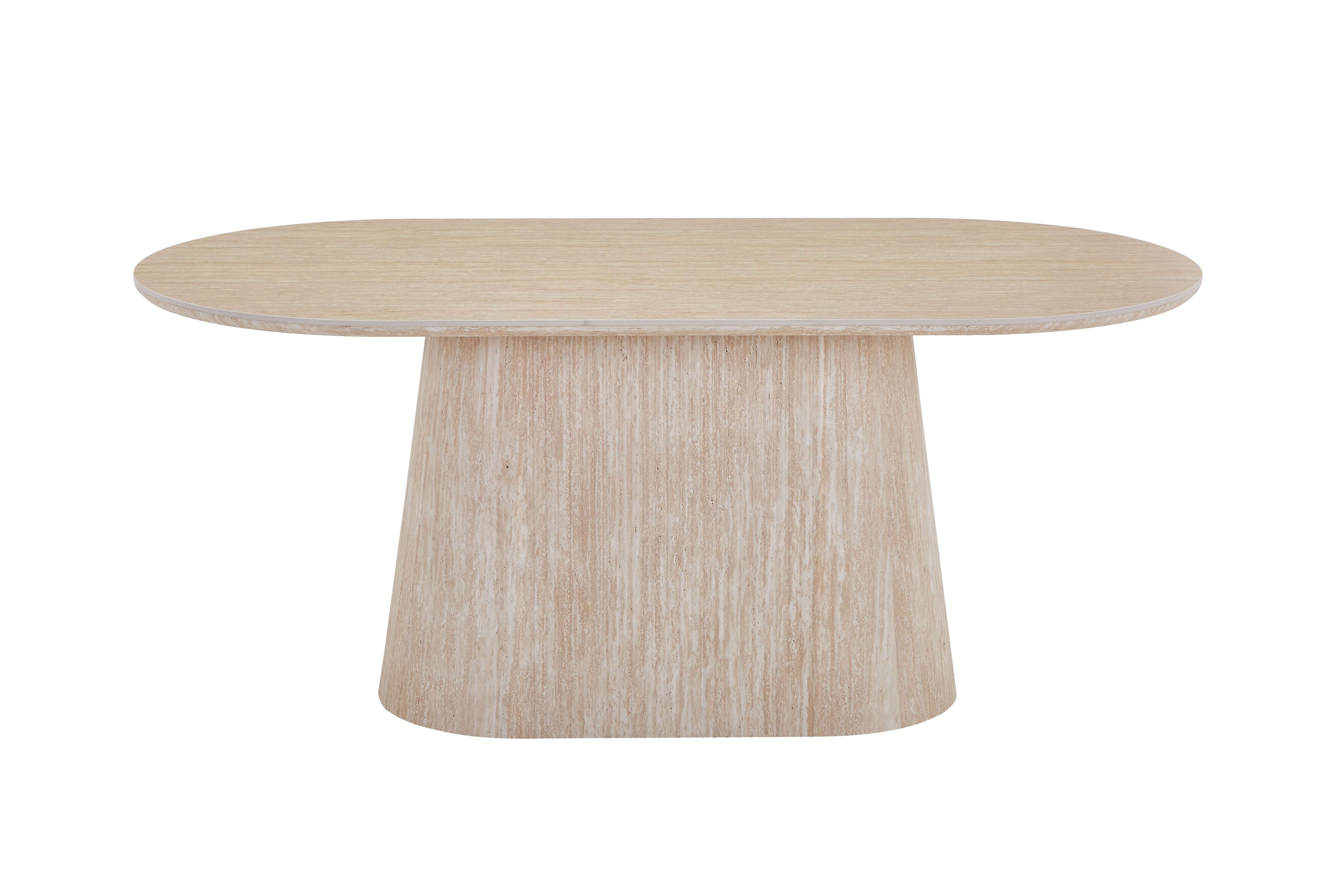 Bermo Home Esstisch Keramik-Esstisch Noma mit organischer Form (1 Esstisch), Organische Form, Ovale Tischplatte, Modernes Design, Keramikoberfläche