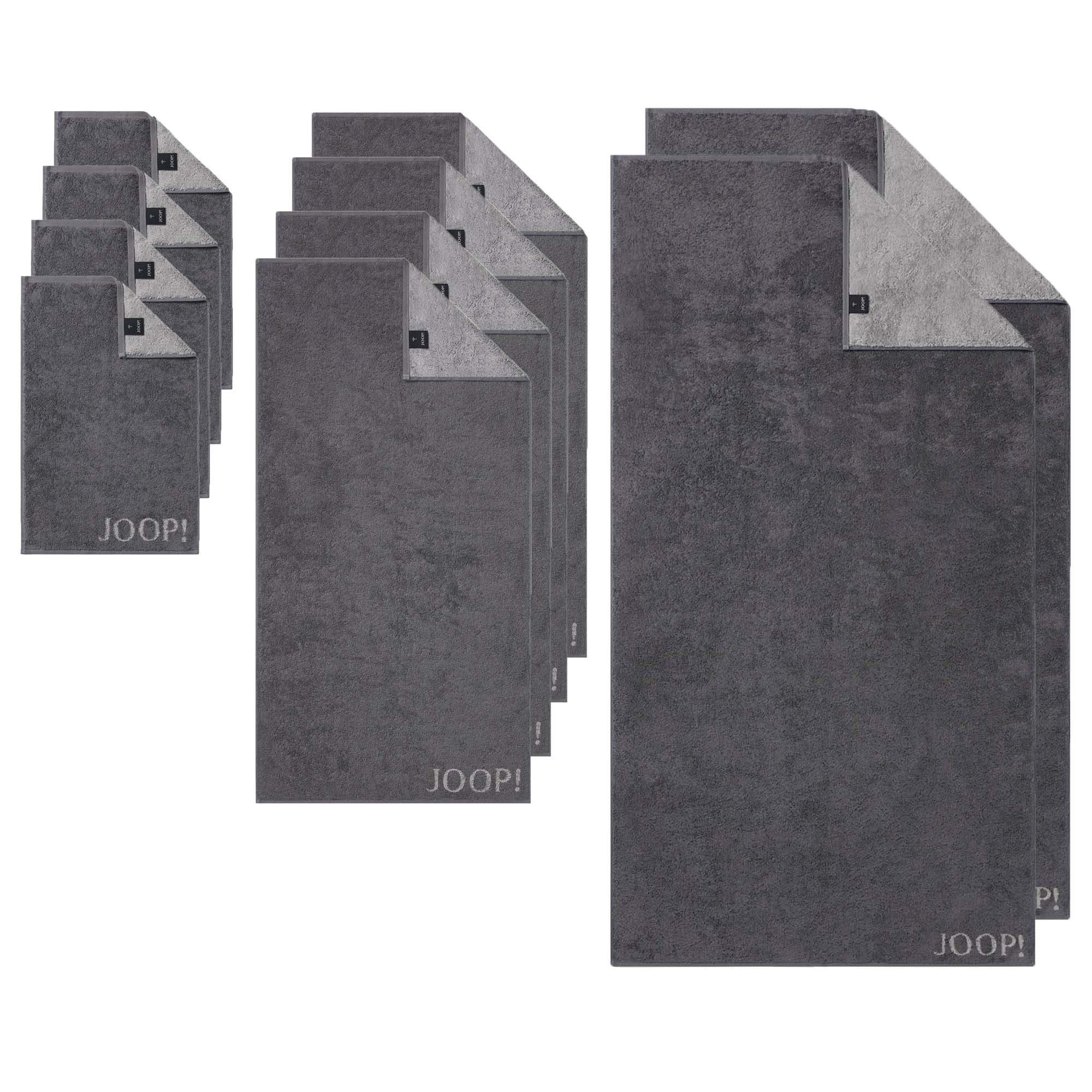 JOOP! Handtuch Unisex Handtuch 1er Pack, 10er Pack Baumwolle, Frottier (Set günstig online kaufen