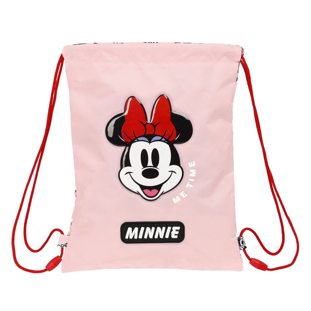 x Rucksack Minnie Mouse x Rucksacktasche Me 26 Rosa mit Minnie Bändern cm Mouse time Disney 34 1