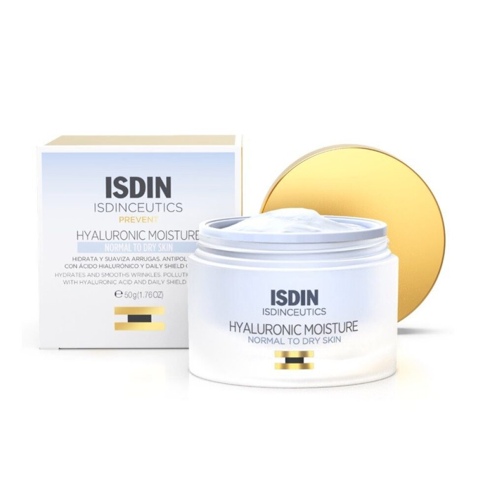 Isdin Tagescreme CEUTICS hyaluronic moisture normal to dry Haut 50 gr