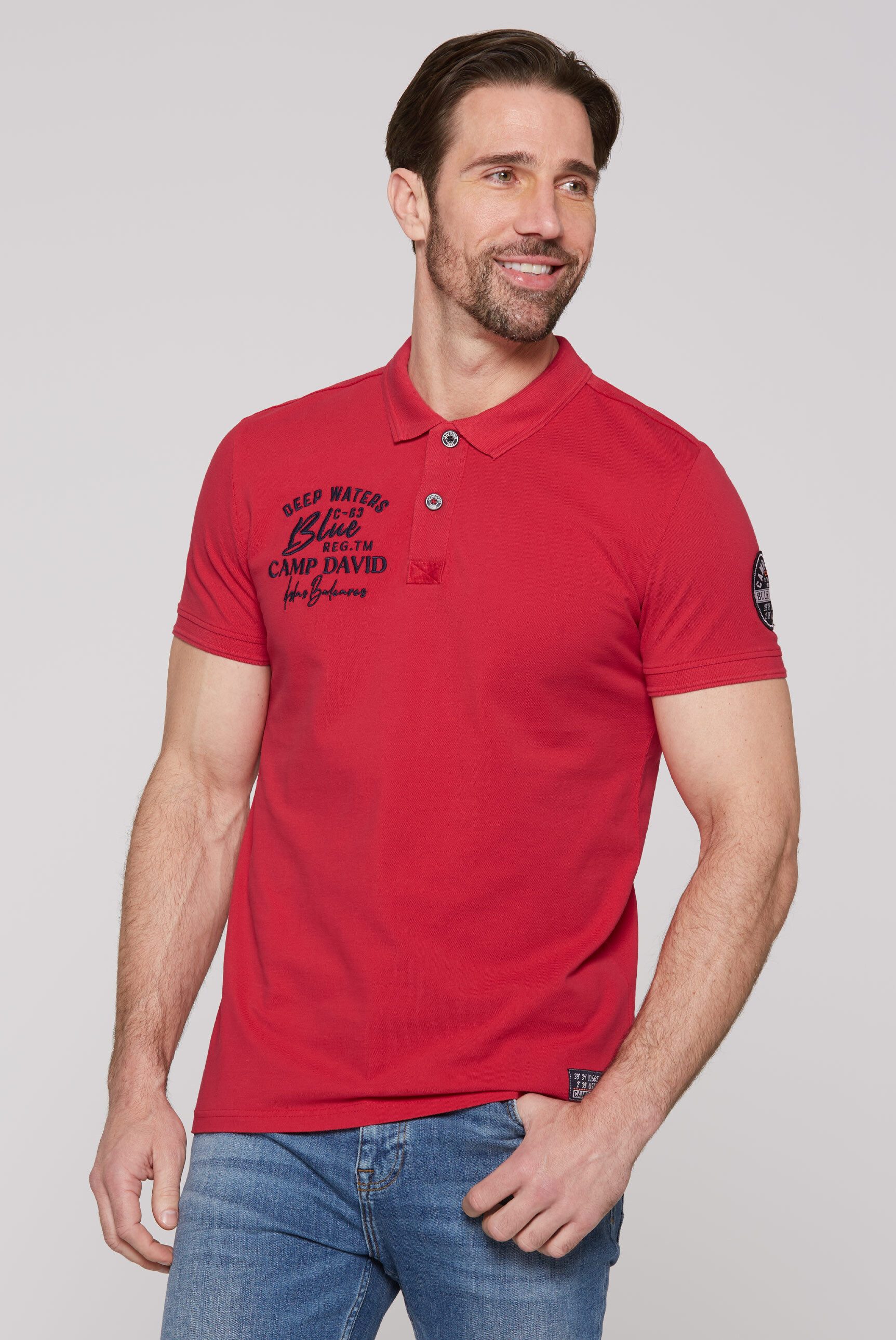 CAMP DAVID Poloshirt, aus Baumwolle günstig online kaufen