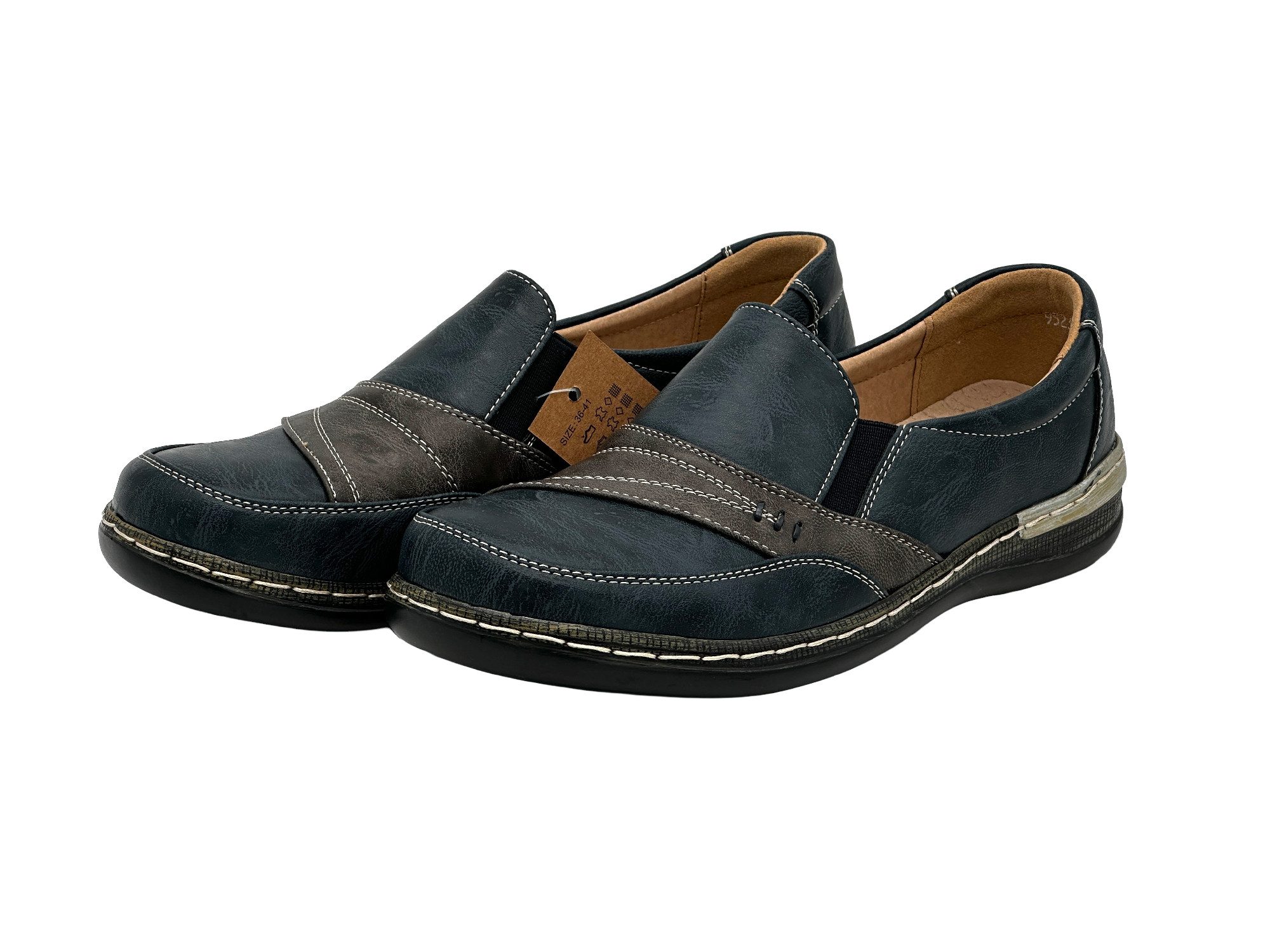 Nowaland Bequeme Damen-Slipper Mokassin Komfortabel, Atmungsaktiv und Alltagstauglich