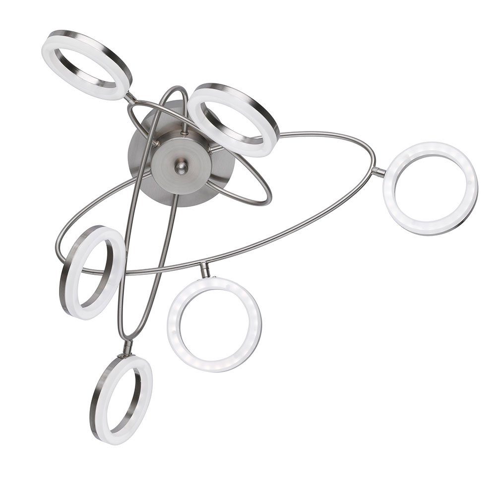 WOFI LED Deckenleuchte, LED-Leuchtmittel fest verbaut, Warmweiß, Deckenleuchte dimmbar LED Deckenlampe