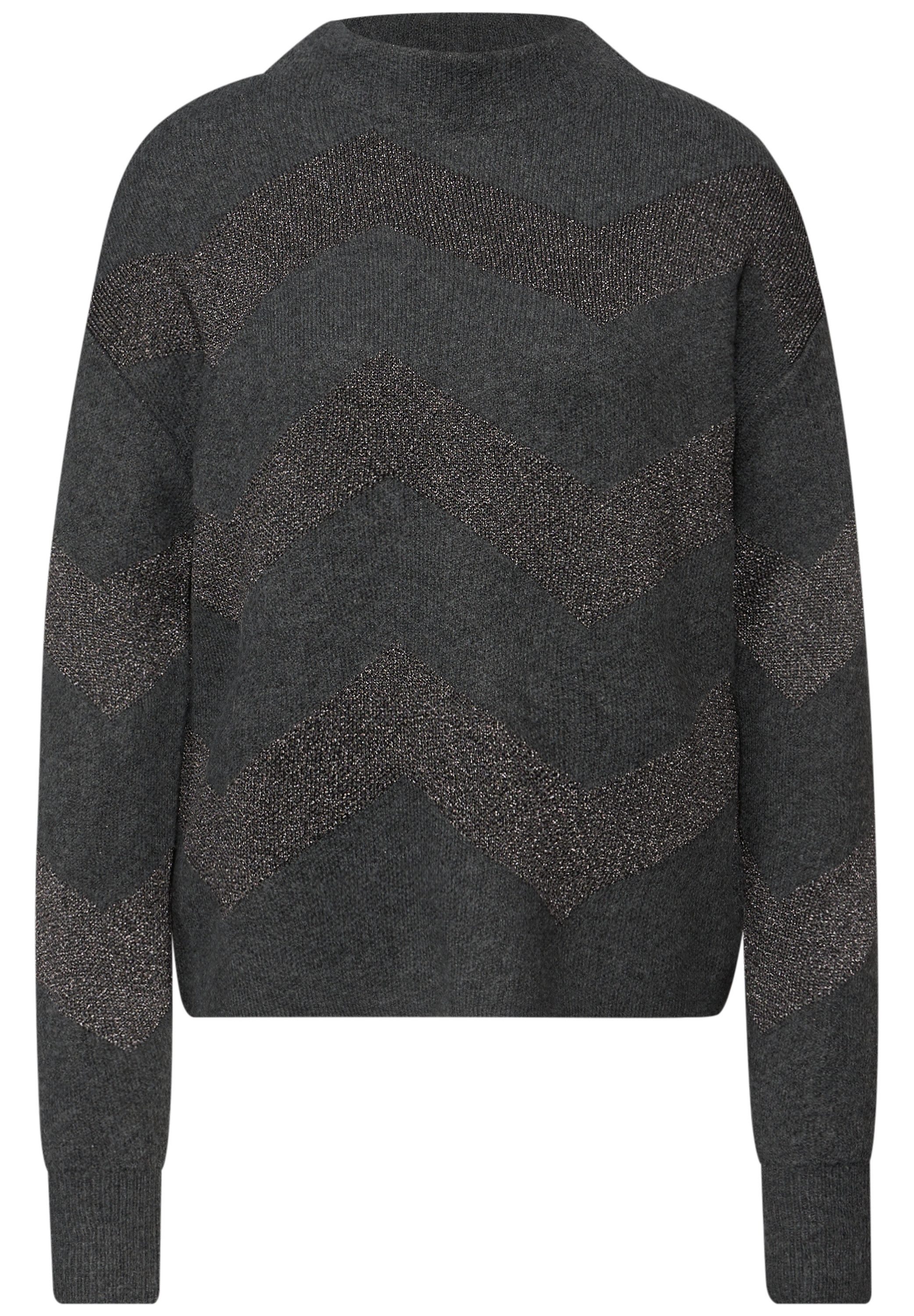 Stehkragenpullover