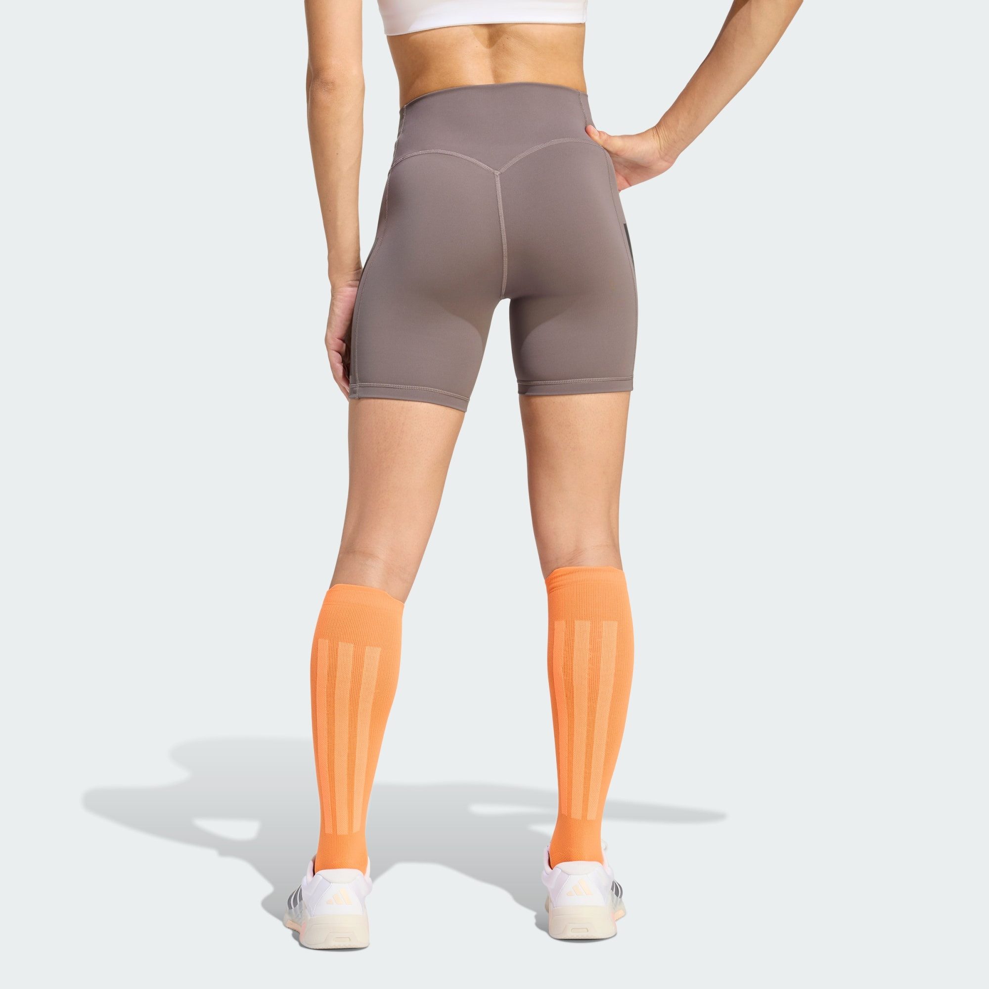 adidas Performance Leggings OPTIME WORKOUT 3-STREIFEN KURZE LEGGINGS (1-tlg)