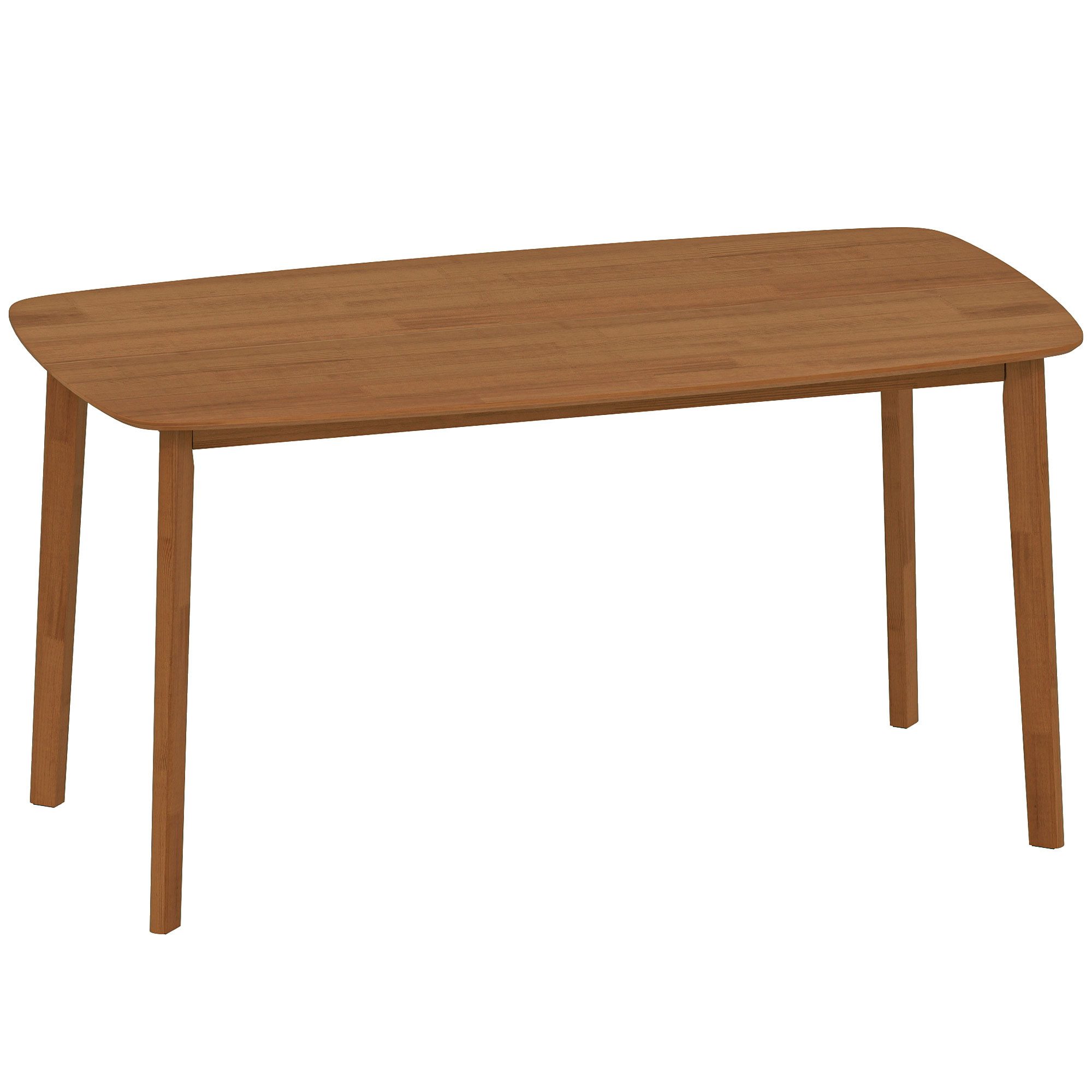 furnicato Esstisch Landhausstil 150x80 cm Braun günstig online kaufen