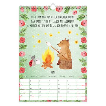 Mr. & Mrs. Panda Wandkalender 2024 Bären Collection - Weiß - Geschenk, Teddy, Jahresplaner, Wandkal