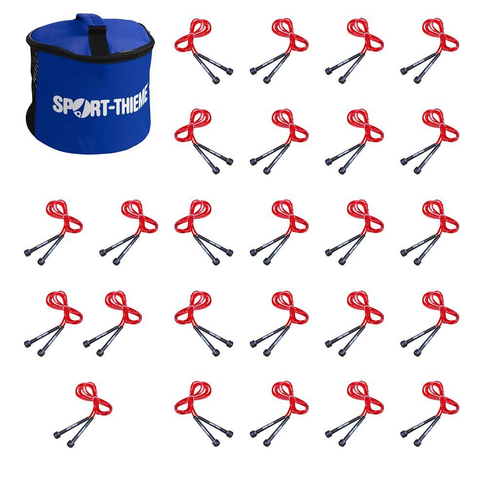 Sport-Thieme Springseil Speed Rope-Set Classic, Ideal für das Gruppen-Training