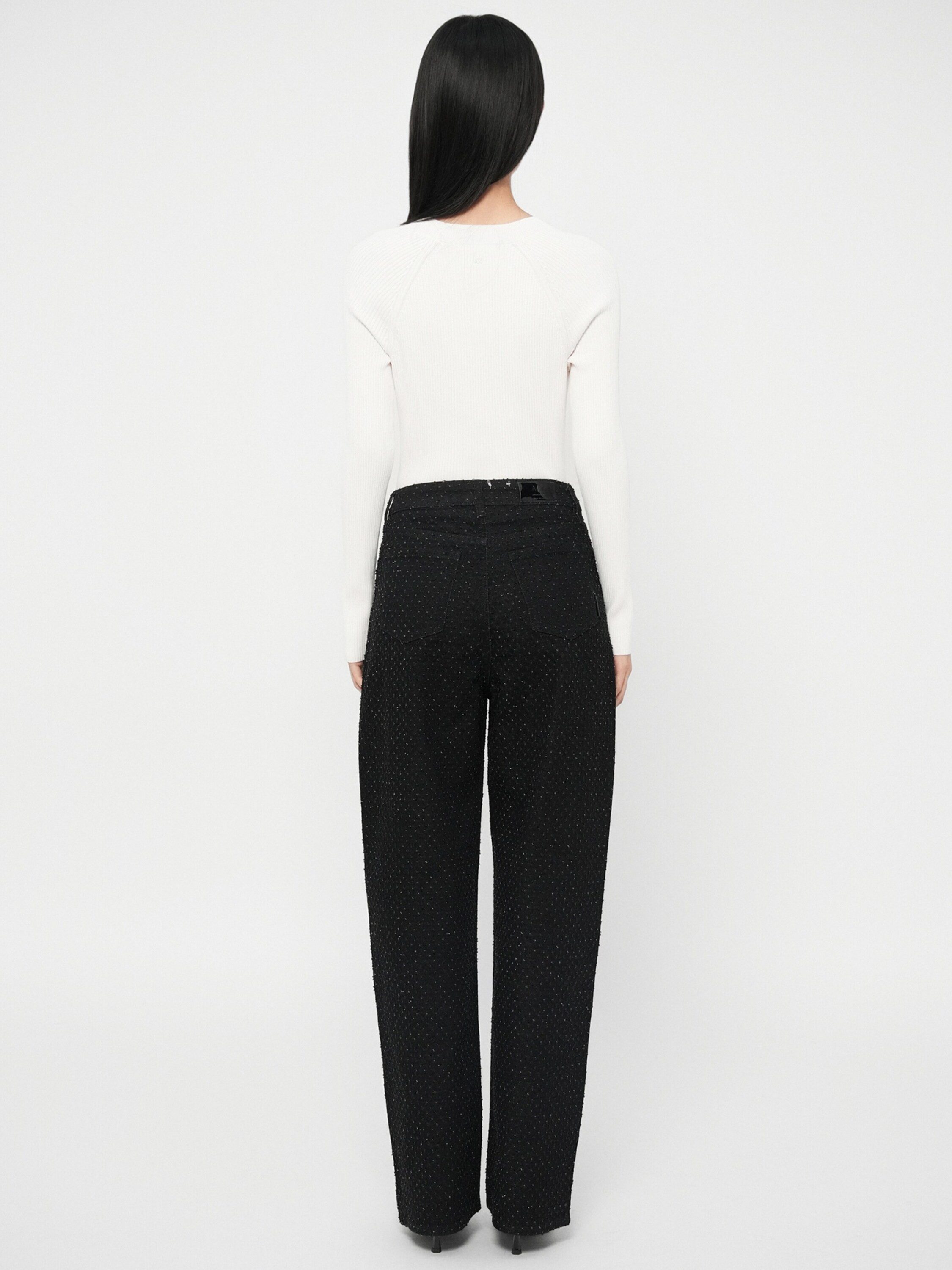 ARMANI EXCHANGE Loose-fit-Jeans (1-tlg) Ziersteine