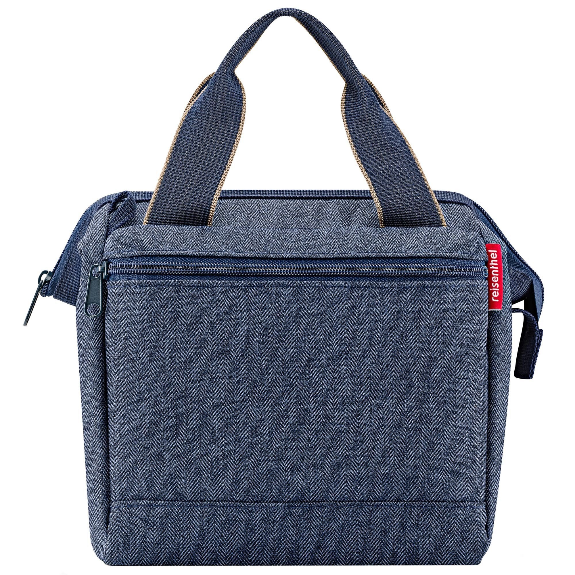 REISENTHEL® Henkeltasche Travelling, Nylon herringbone dark blue