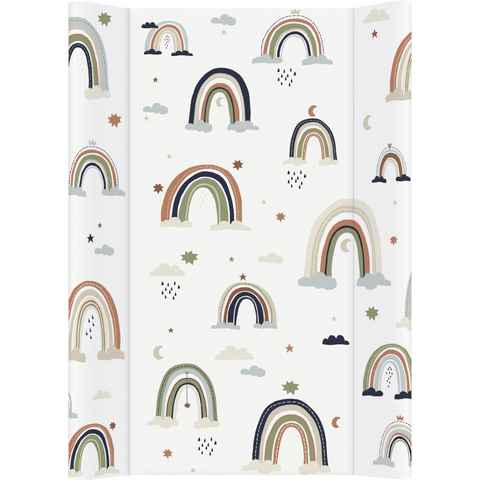 Rotho Babydesign Wickelauflage Boho Rainbow, Keilform; Made in Europe