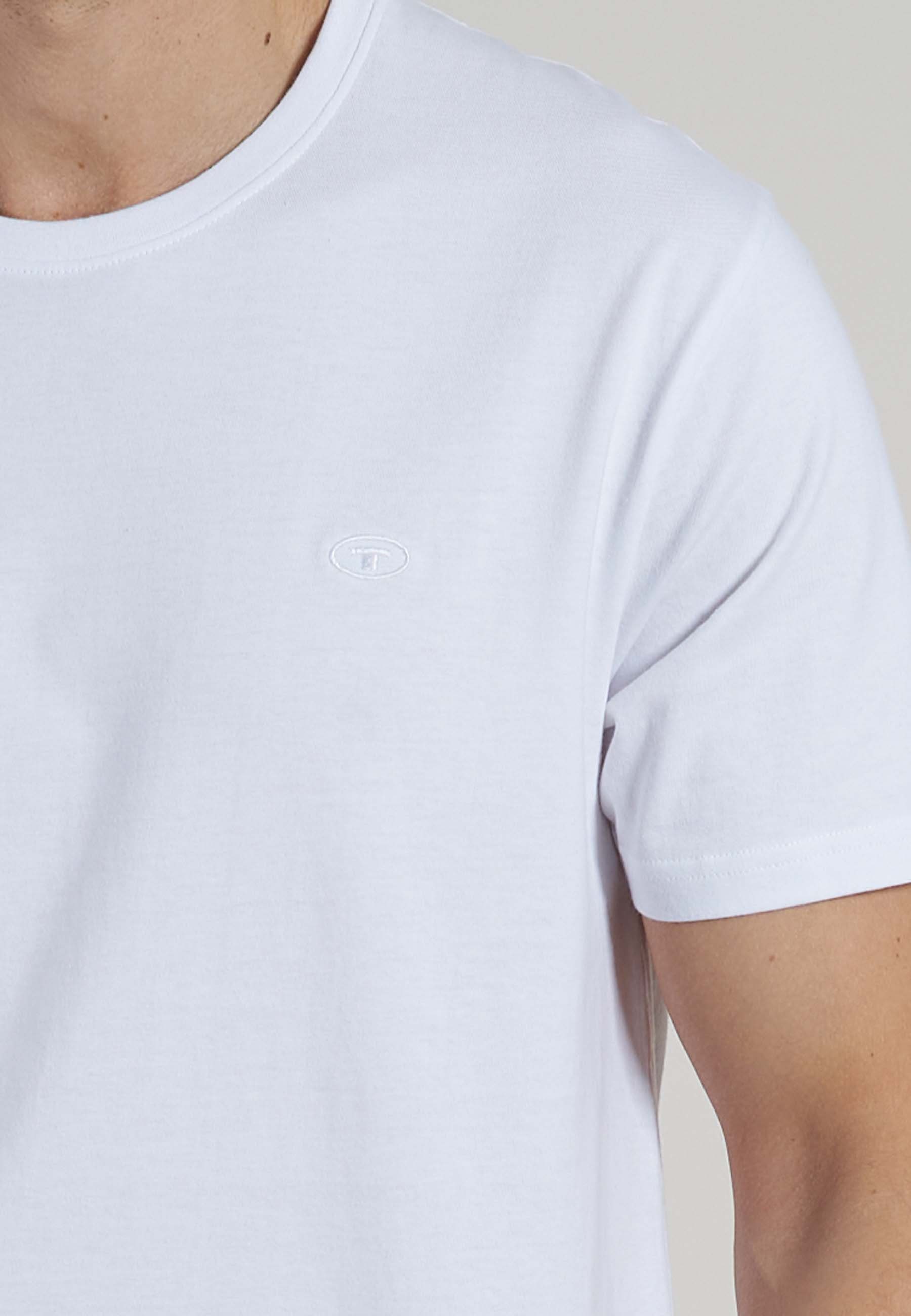 TOM TAILOR Unterziehshirt TOM TAILOR Herren T-Shirt weiß uni 3er Pack (3-St)