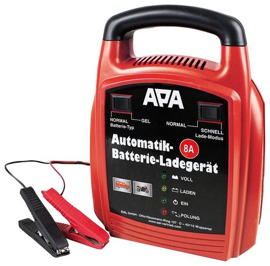 APA Batterie-Ladegerät (8000 mA, 12 V)