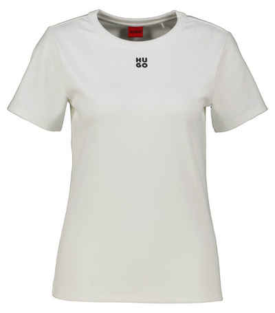 HUGO T-Shirt Damen T-Shirt DELORIS Regular Fit (1-tlg)