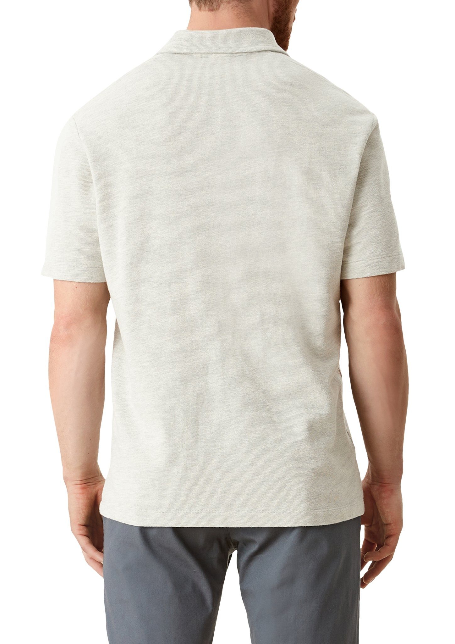 Herren Shirts s.Oliver Kurzarmshirt Poloshirt im klassischen Stil (1-tlg)