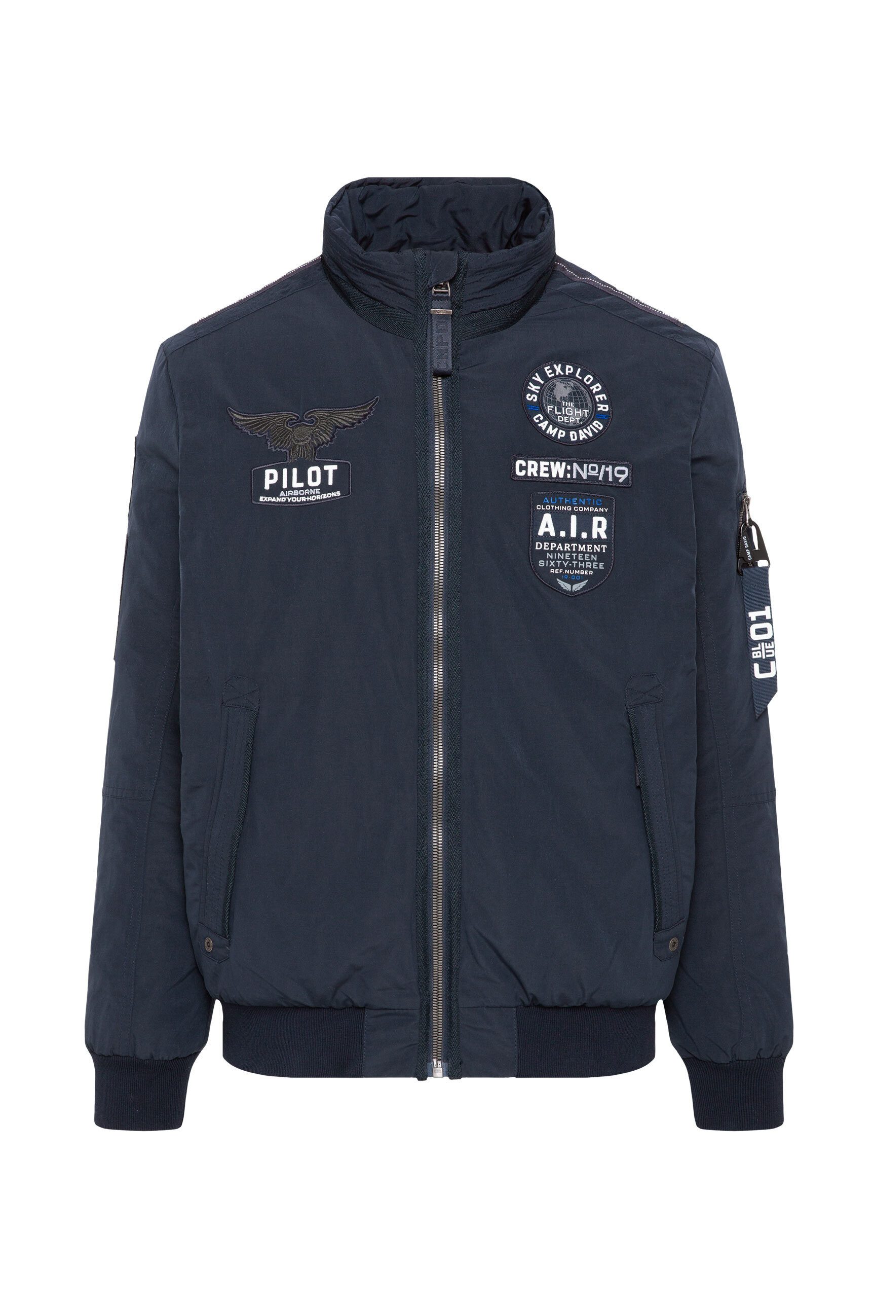 CAMP DAVID Outdoorjacke mit Ärmeltasche günstig online kaufen