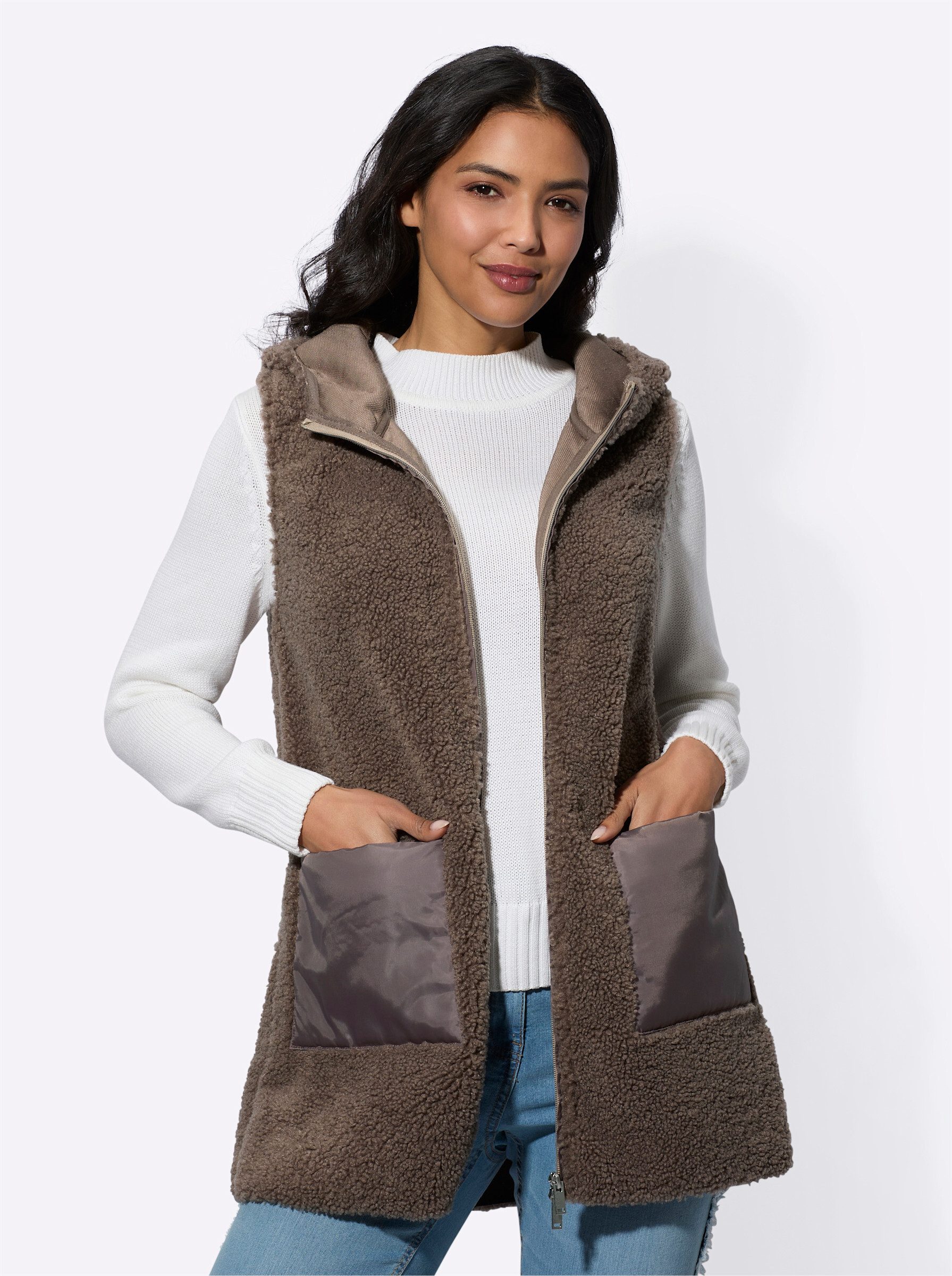 Witt Jerseyweste Teddy-Fleeceweste günstig online kaufen