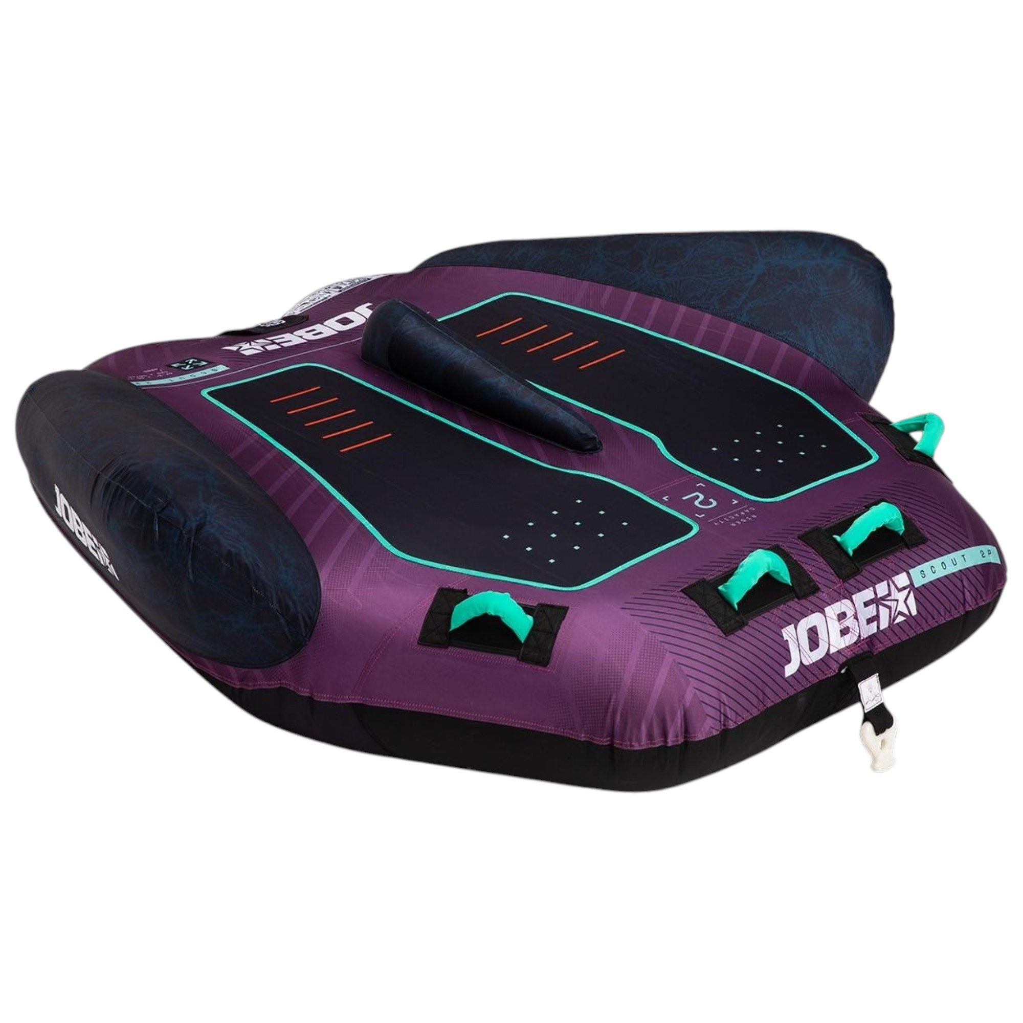Jobe Wellenreiter Jobe Scout Towable 2P Reifen Tube Wassersport Boot 2 Personen