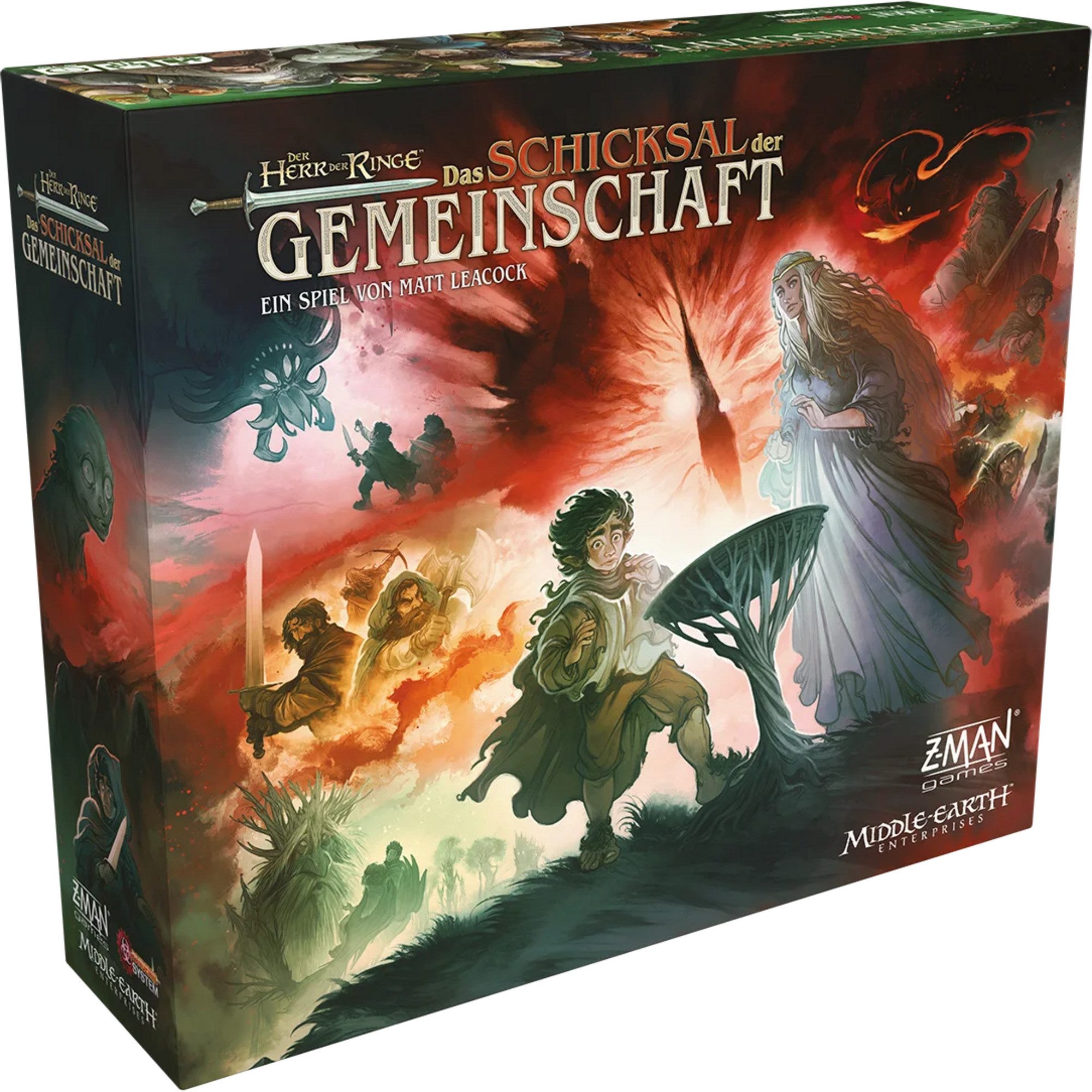Asmodee Spiel Asmodee Der Herr der Ringe: Das Schicksal der