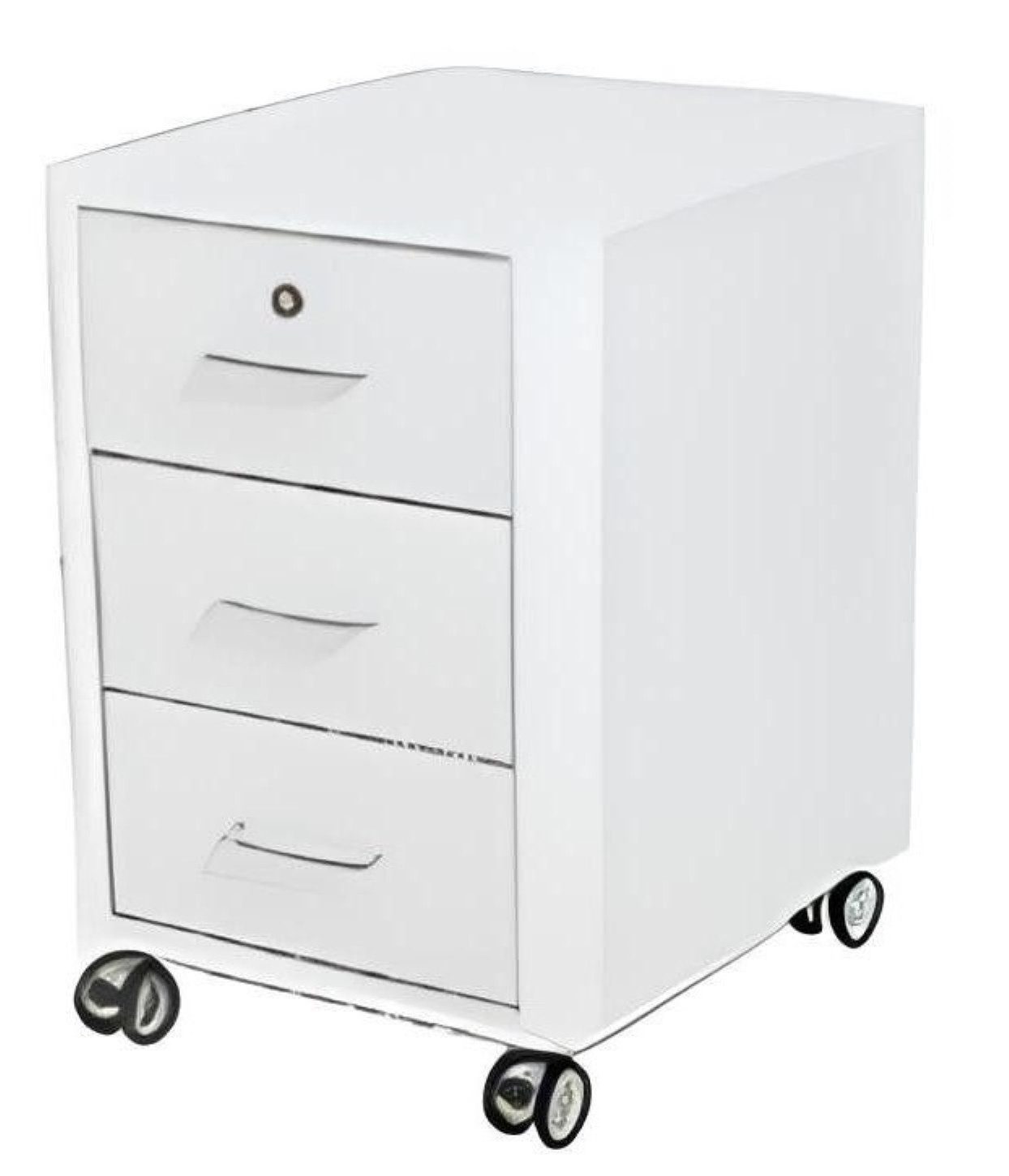 Xlmoebel Rollcontainer Büroschrank mit Regalfächern und Schubladen in zeitlosem Design, (Büroschrank), Hergestellt in Europa