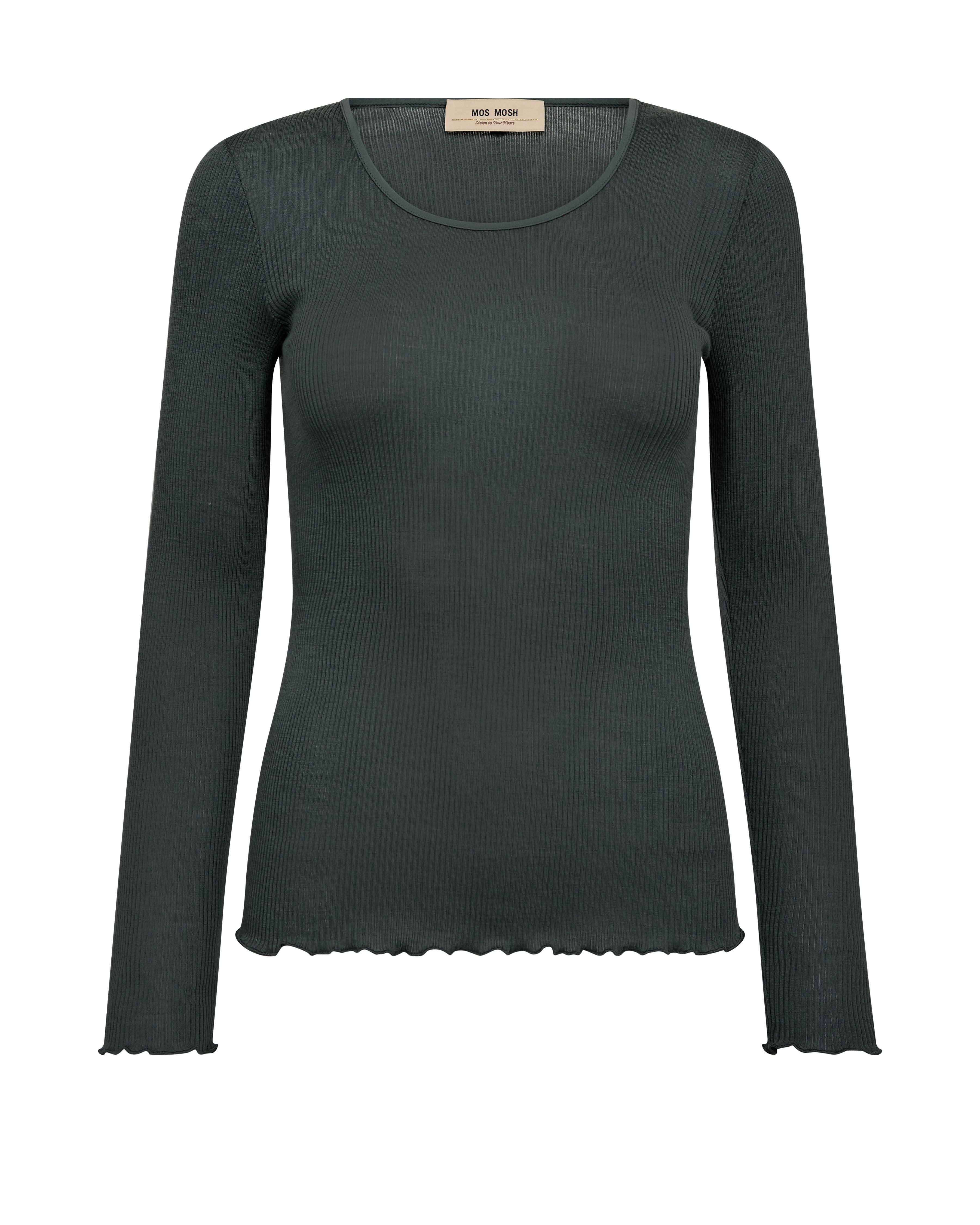 Mos Mosh Langarmshirt MMElaine O-LS Seamless günstig online kaufen