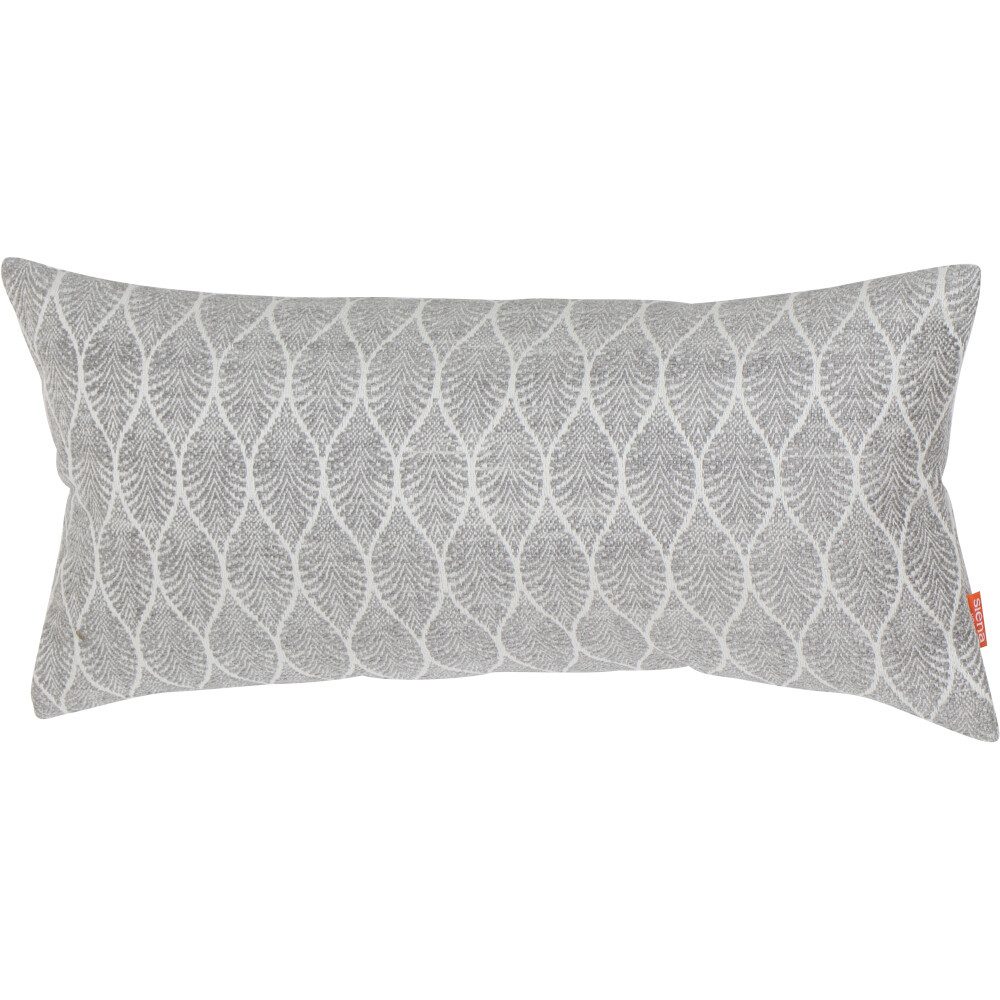 Siena Garden Dekokissen Dekokissen MODICA 60x30cm silber 100% Polyacryl