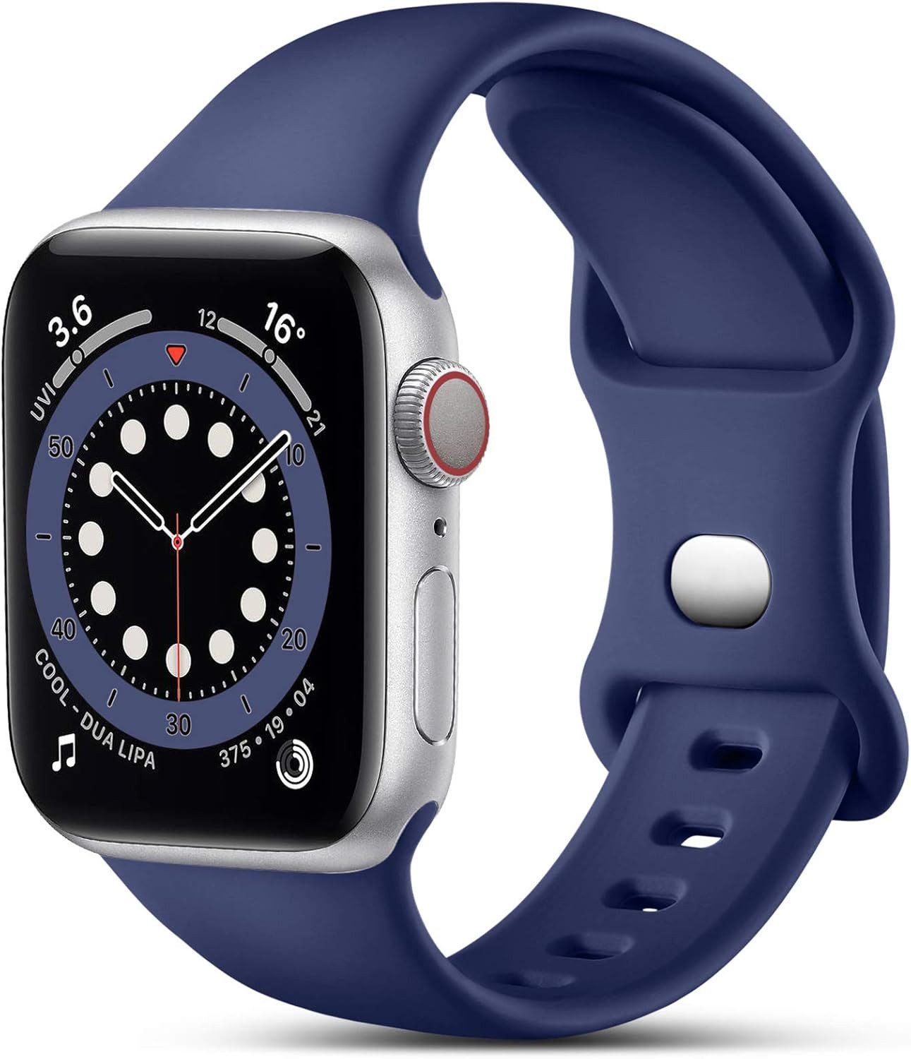 Widmann-Shop Smartwatch-Armband Apple Watch Silikon Armband günstig online kaufen