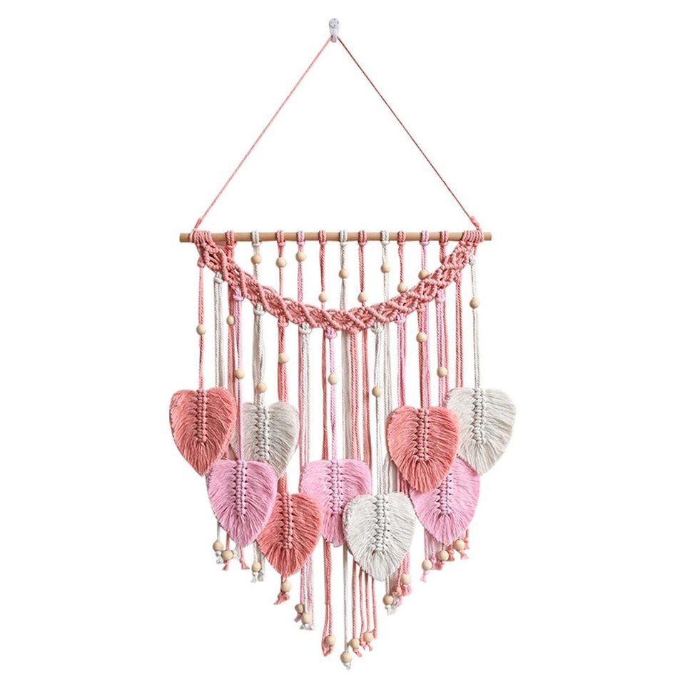 Coonoor Hängedekoration Wandbehang Wandteppich, Blatt Makramee günstig online kaufen