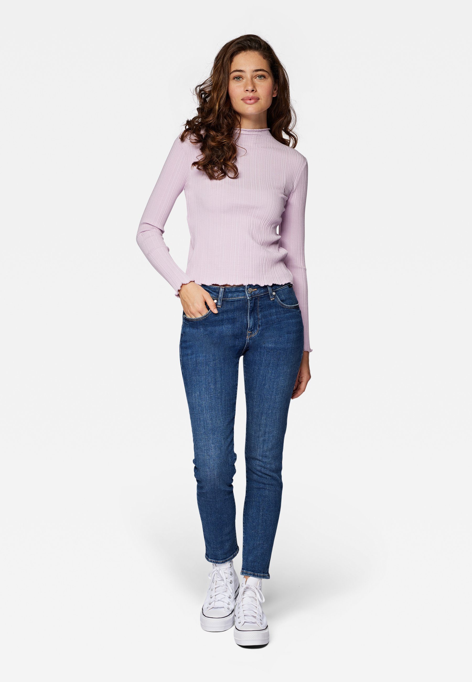 Mavi Langarmshirt LONG SLEEVE TOP Langarm Top fair orchid