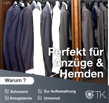 Travelfreund® Kleiderschutzhülle Kleidersack Set - 2x Kleiderhüllen inkl. 1x Schuhsack - Reise Kit (3er Set, 1 St., 2x Kleidersack und 1x Schuhsack) abwaschbar