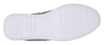 Caprice Sneaker mit seitlichem Reißverschluss, Freizeitschuh, Halbschuh, Schnürschuh