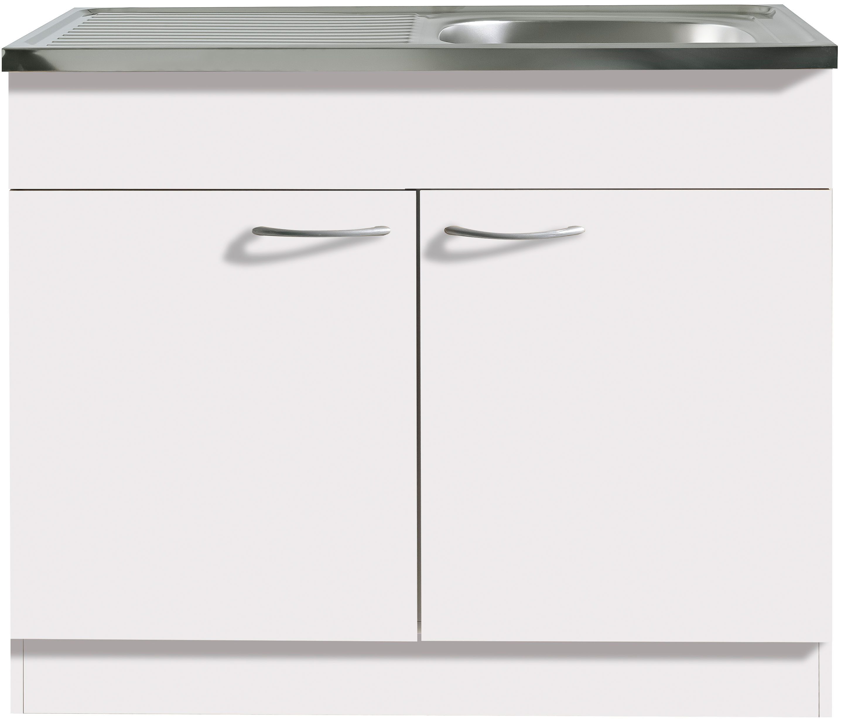 wiho Küchen Spülenschrank Kiel 100 cm günstig online kaufen