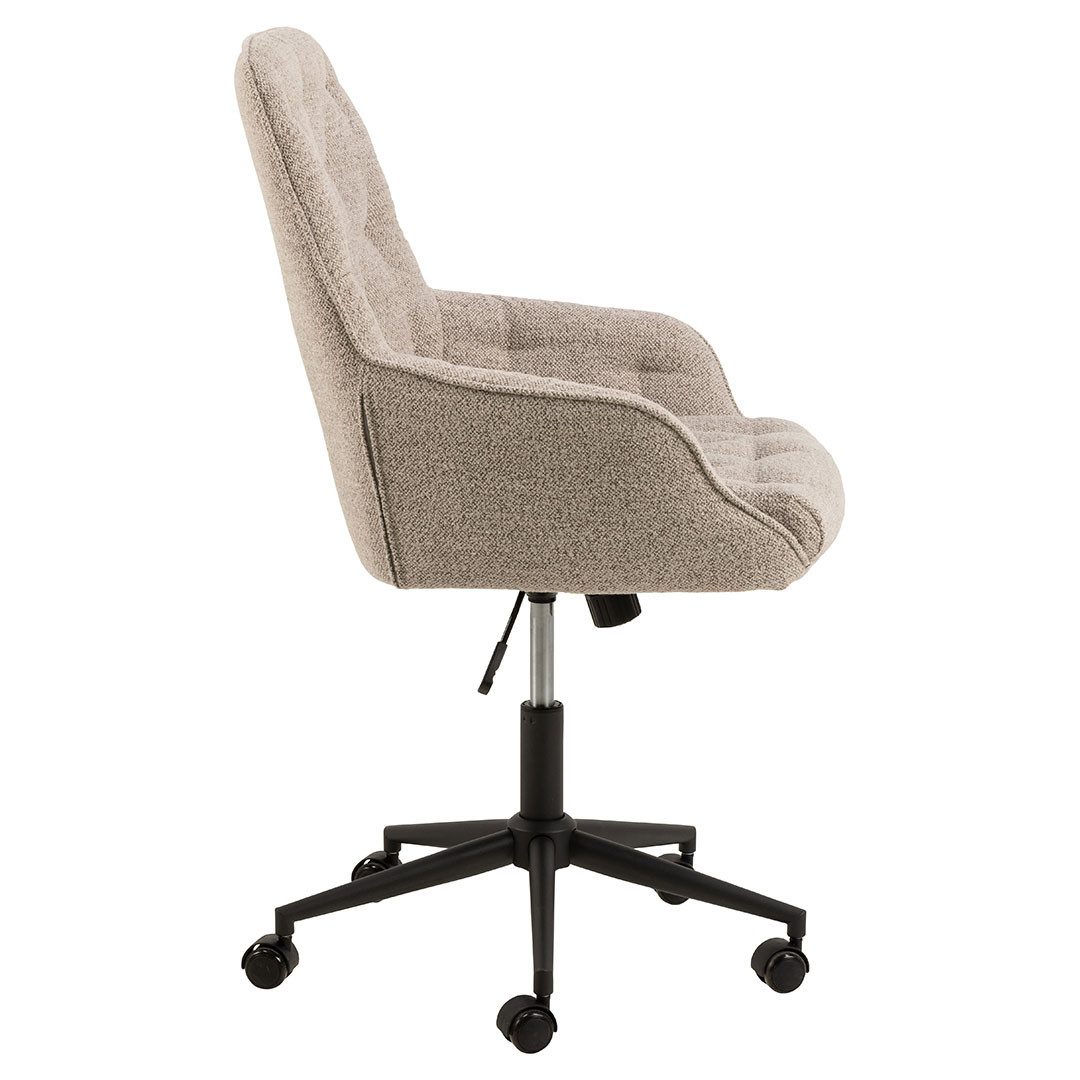 ACTONA GROUP Drehstuhl Erik Bürostuhl Bouclé beige.