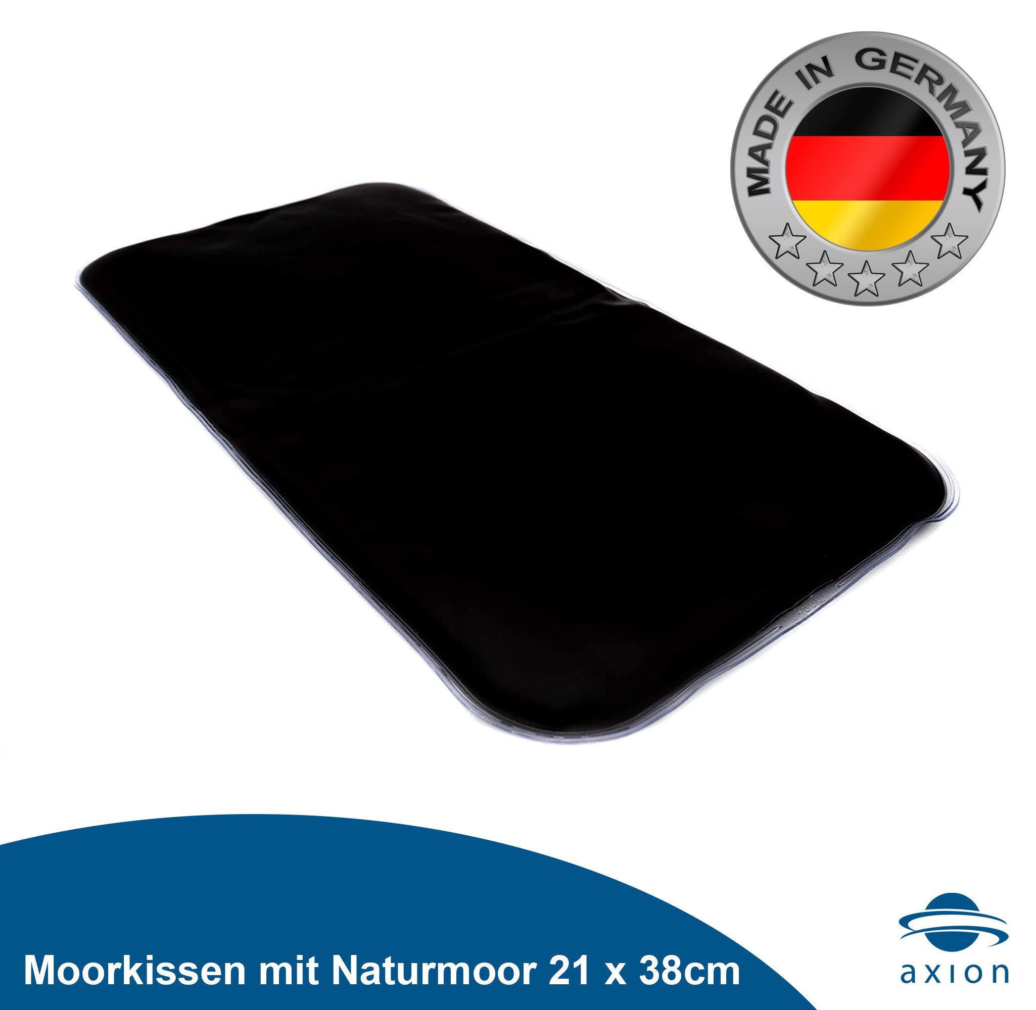 Axion Moor-Kissen »Moorkompresse, Moor-Wärmekissen für den ganzen Körper,  21 x 38 cm«, geeignet für Mikrowelle und Wasserbad, Made in Germany