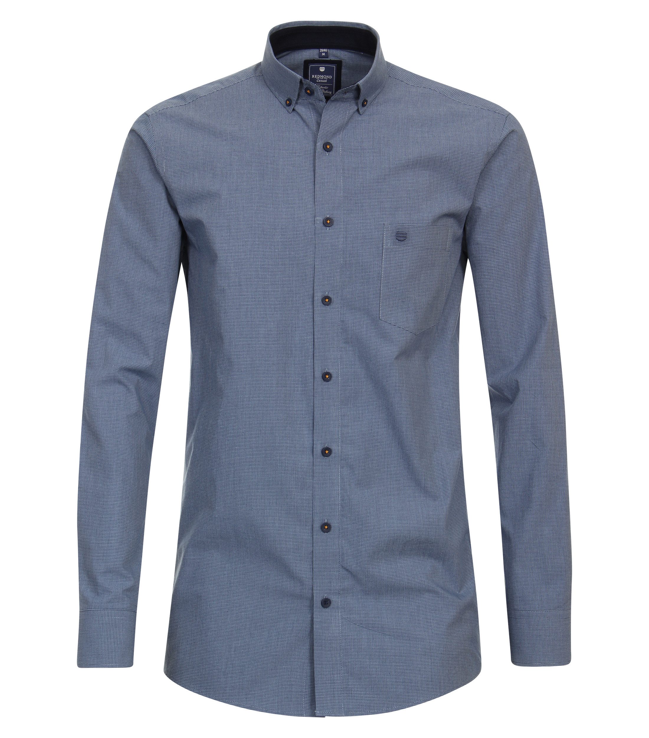 Langarmhemd kariert Comfort Fit