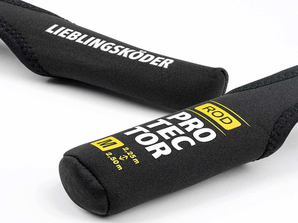 Lieblingsköder Spinnrute LIEBLINGSKÖDER - Rutenschutz - diverse Größen, (Lieblingsköder Rutenschutz), Maximale Flexibilität, Exzellente Verarbeitung