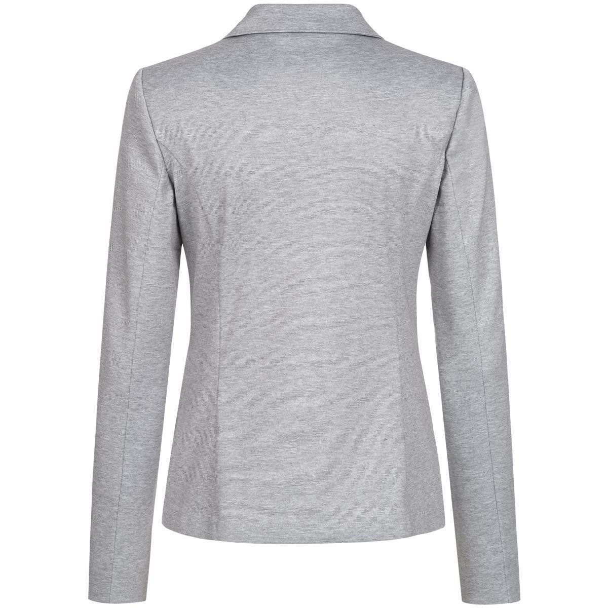 HECHTER PARIS Jerseyblazer HECHTER Paris CASUAL Damen-Jerseyblazer Modern-Fit Hellgrau – Bild 2 von 3