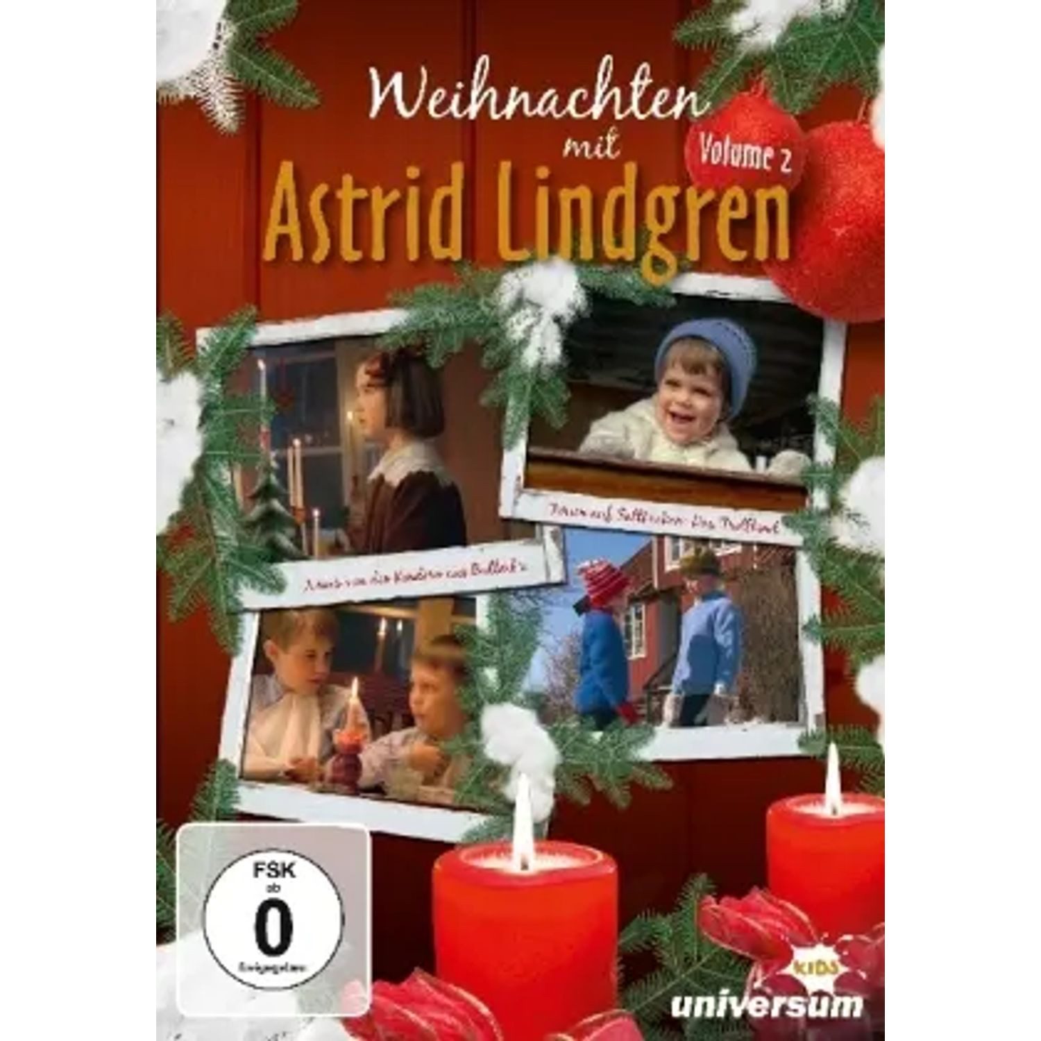 Leonine DVD Weihnachten mit Astrid Lindgren.Vol.2,1 DVD