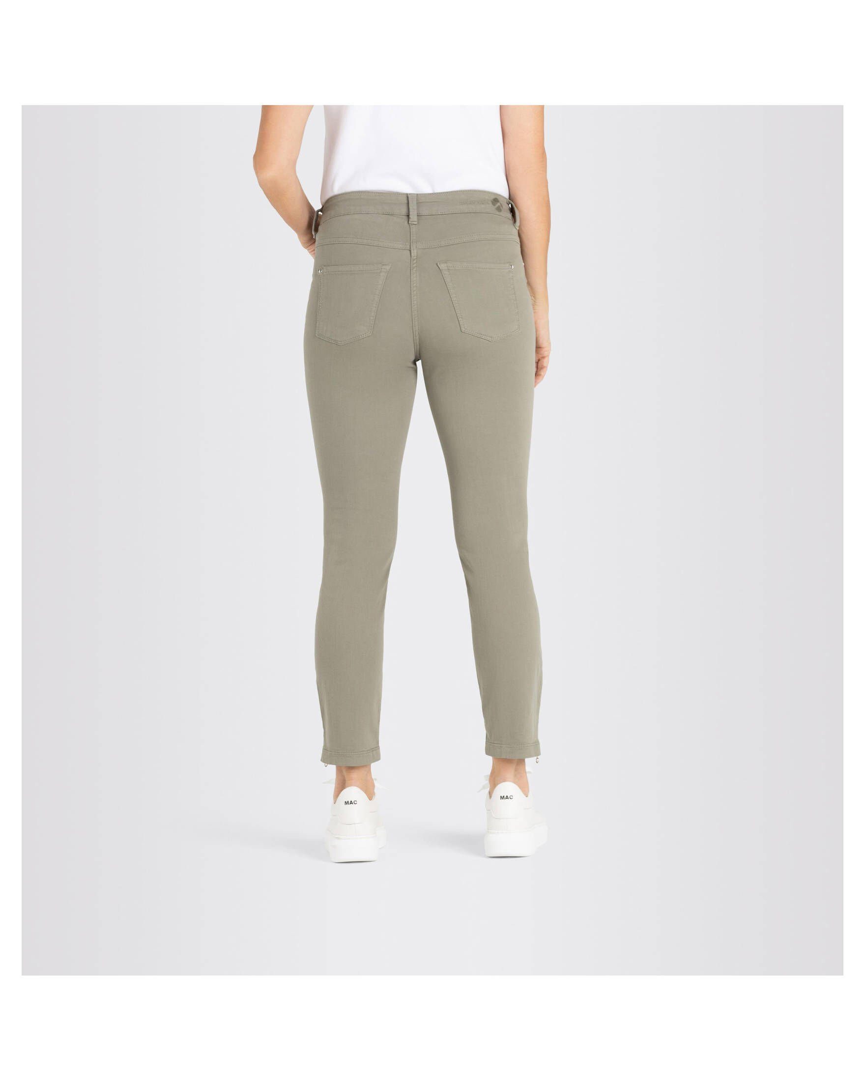 Damen Slim Jeans MAC (1-tlg) CHIC grün (43) DREAM 5-Pocket-Jeans Fit