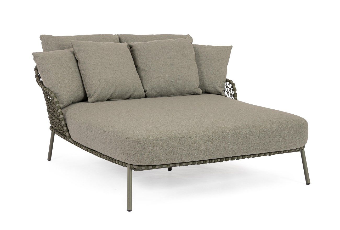 Bizzotto Daybed Ivissa aus Metall, Grün
