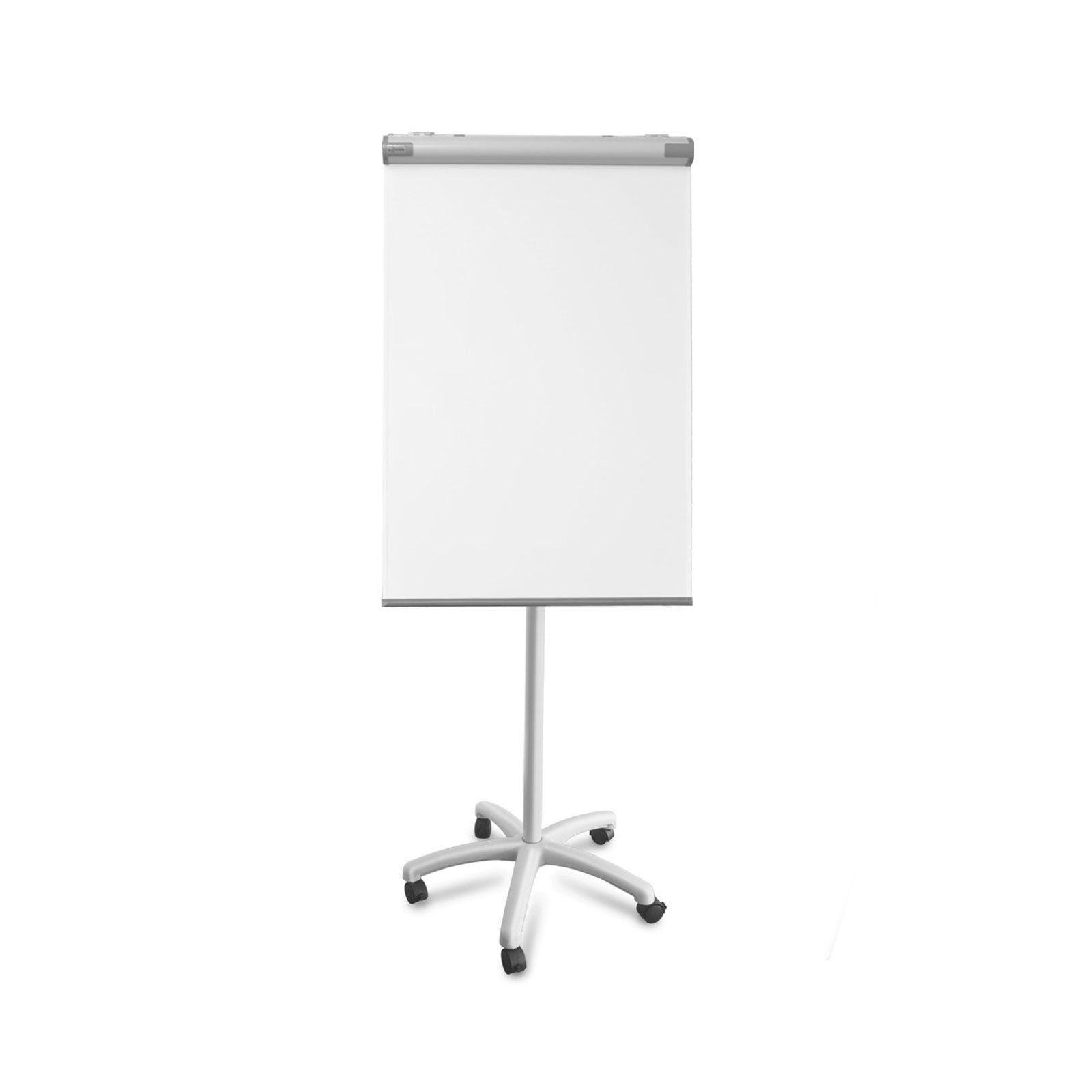 Master of Boards Standtafel Mobiles Flipchart Piranha, 67 x 105 cm, Schreibtafel, Sternfuß